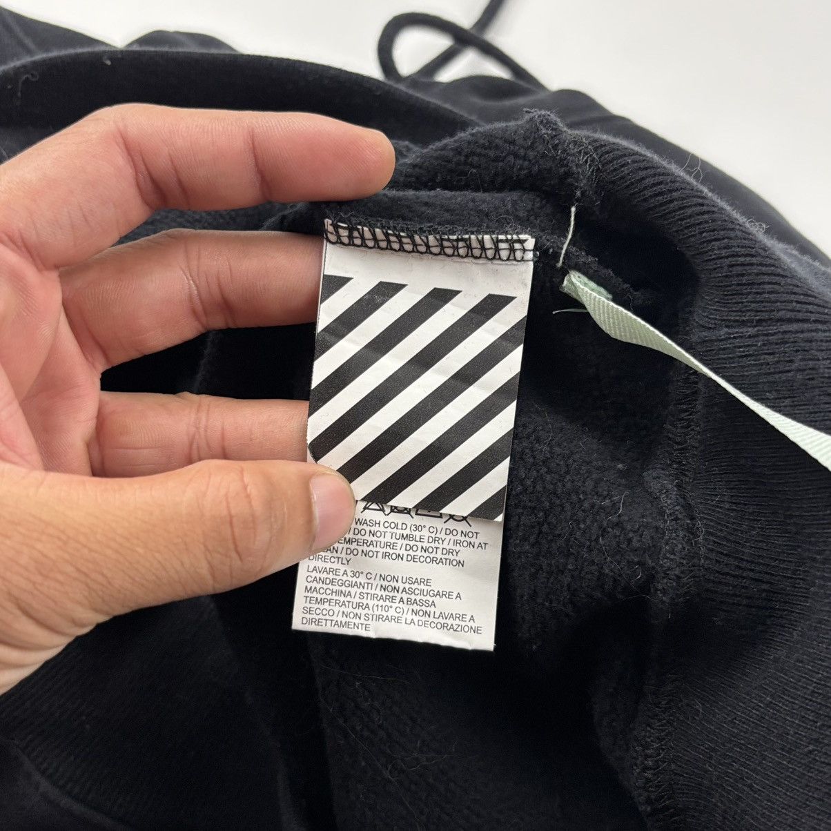 Off-White Off-White Quotes Cropped Hoodie Size S / US 4 / IT 40 - 7 Thumbnail