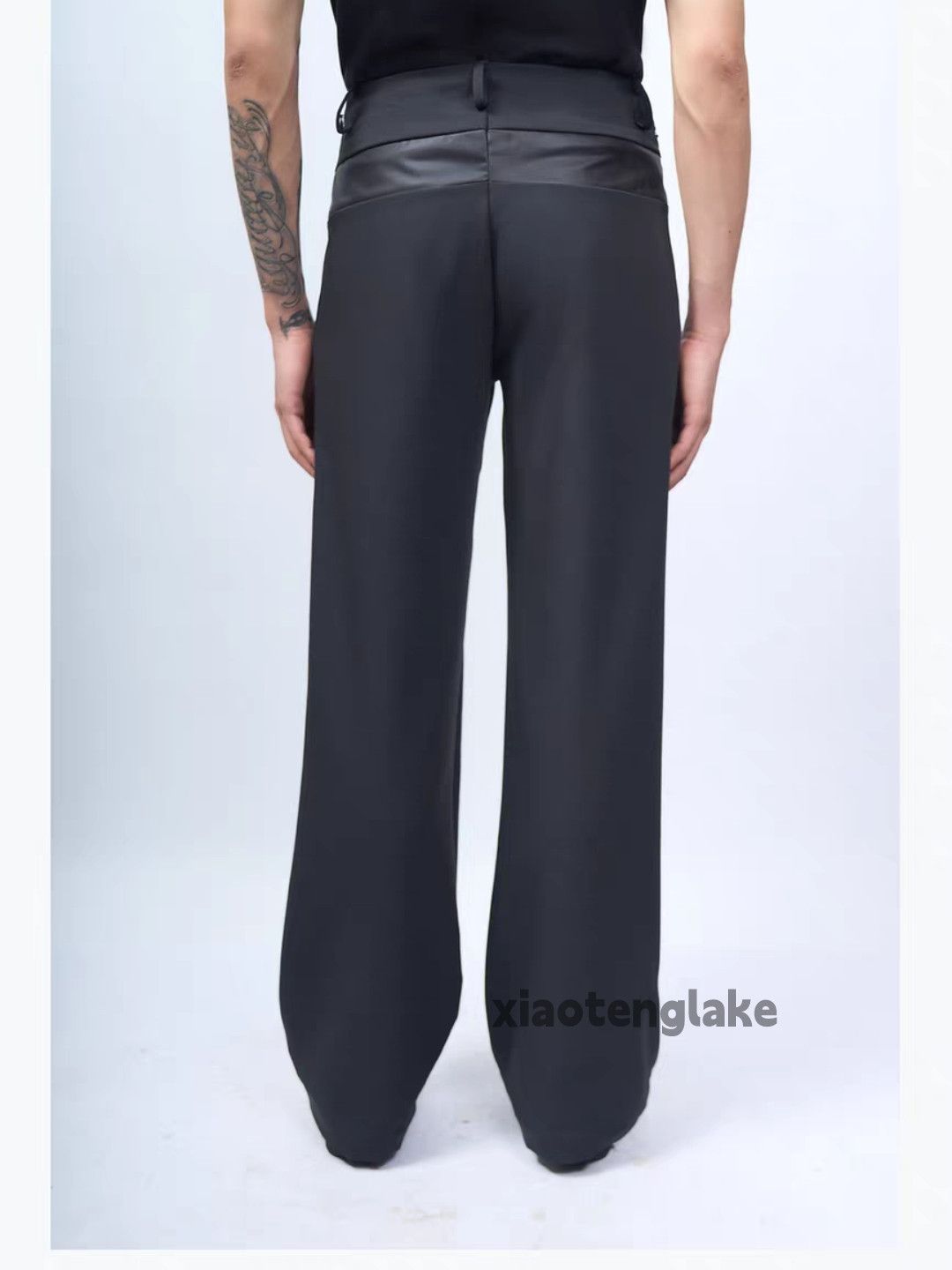 Vintage xtl utility punk yuppie patchwork bootcut flared pants Size US 30 / EU 46 - 3 Thumbnail