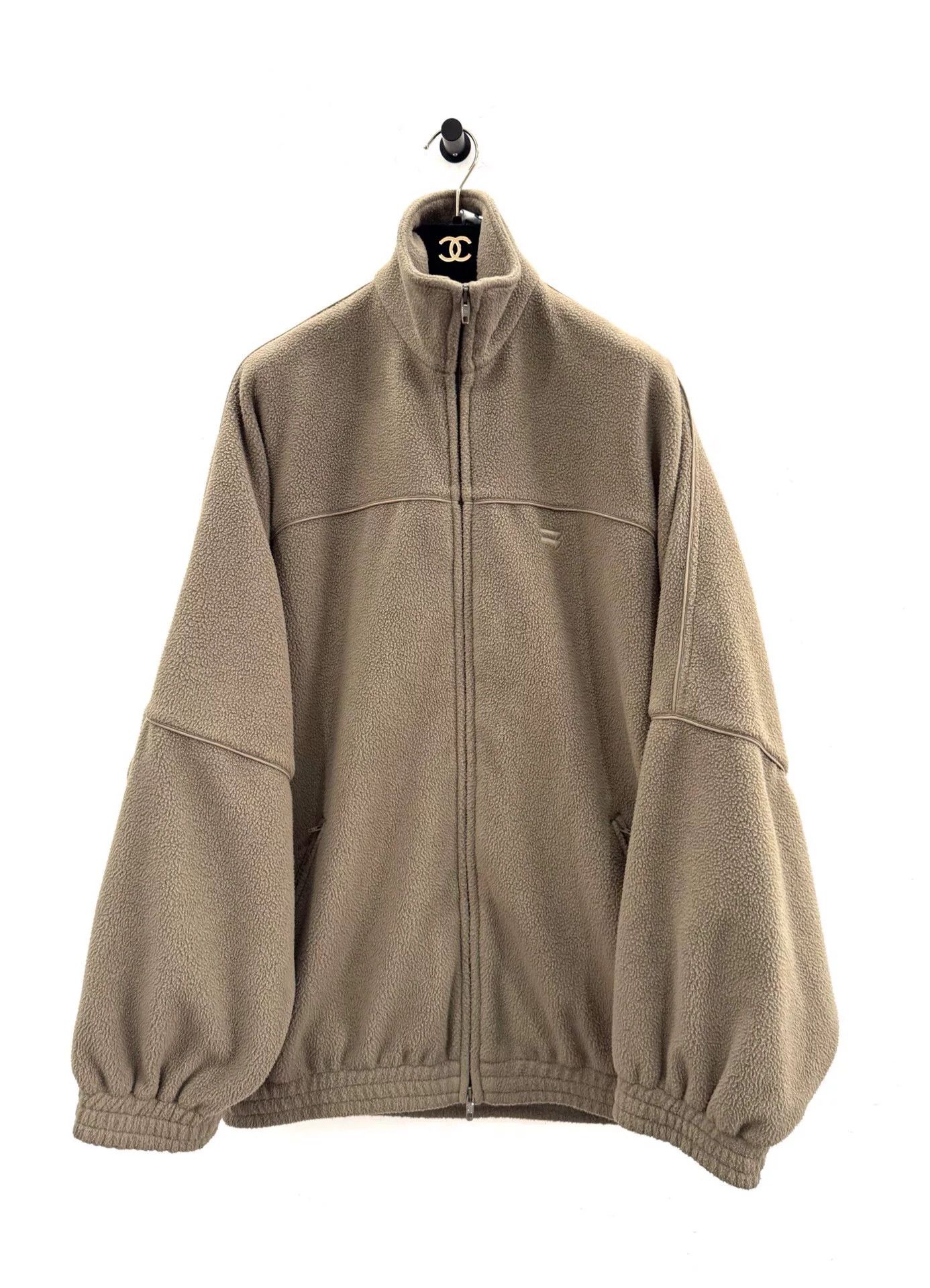 Balenciaga Balenciaga Yueyang Yang Brown Suede Jacket Size XXS / US 00 / IT 34 - 1 Thumbnail