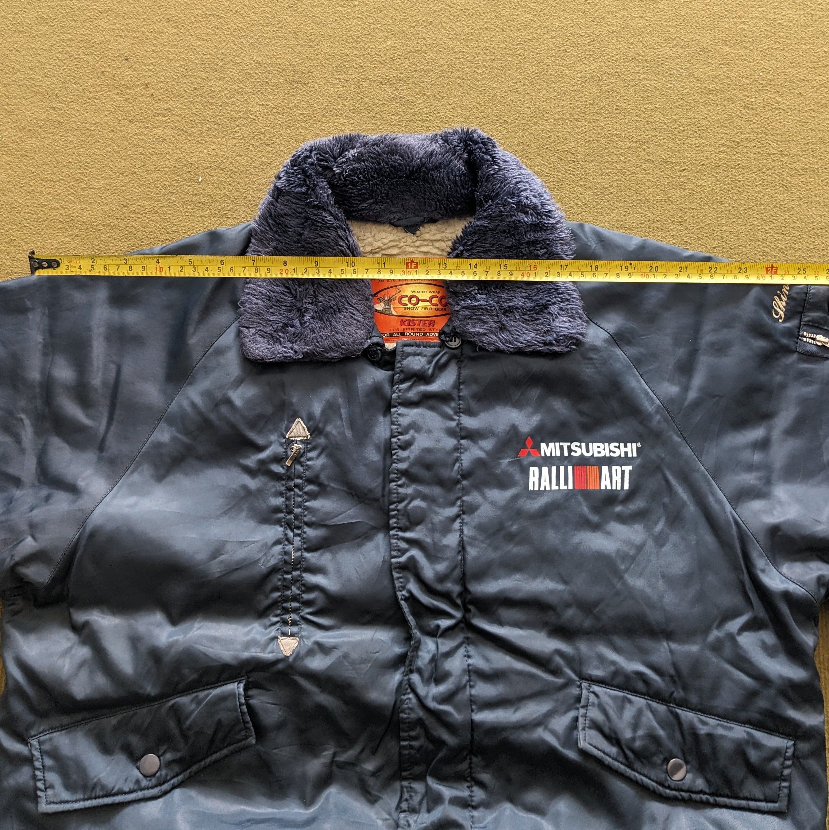 Vintage Mitsubishi RALLI ART Racing Bomber Custom Jacket
