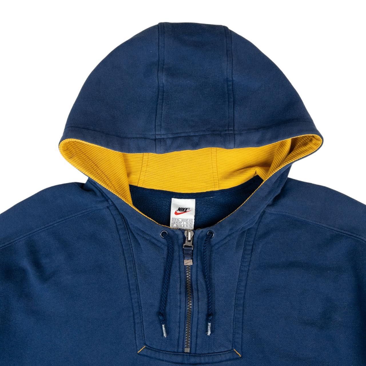 Nike Vintage Nike Q Zip Hoodie Size XXL Size US XXL / EU 58 / 5 - 3 Thumbnail
