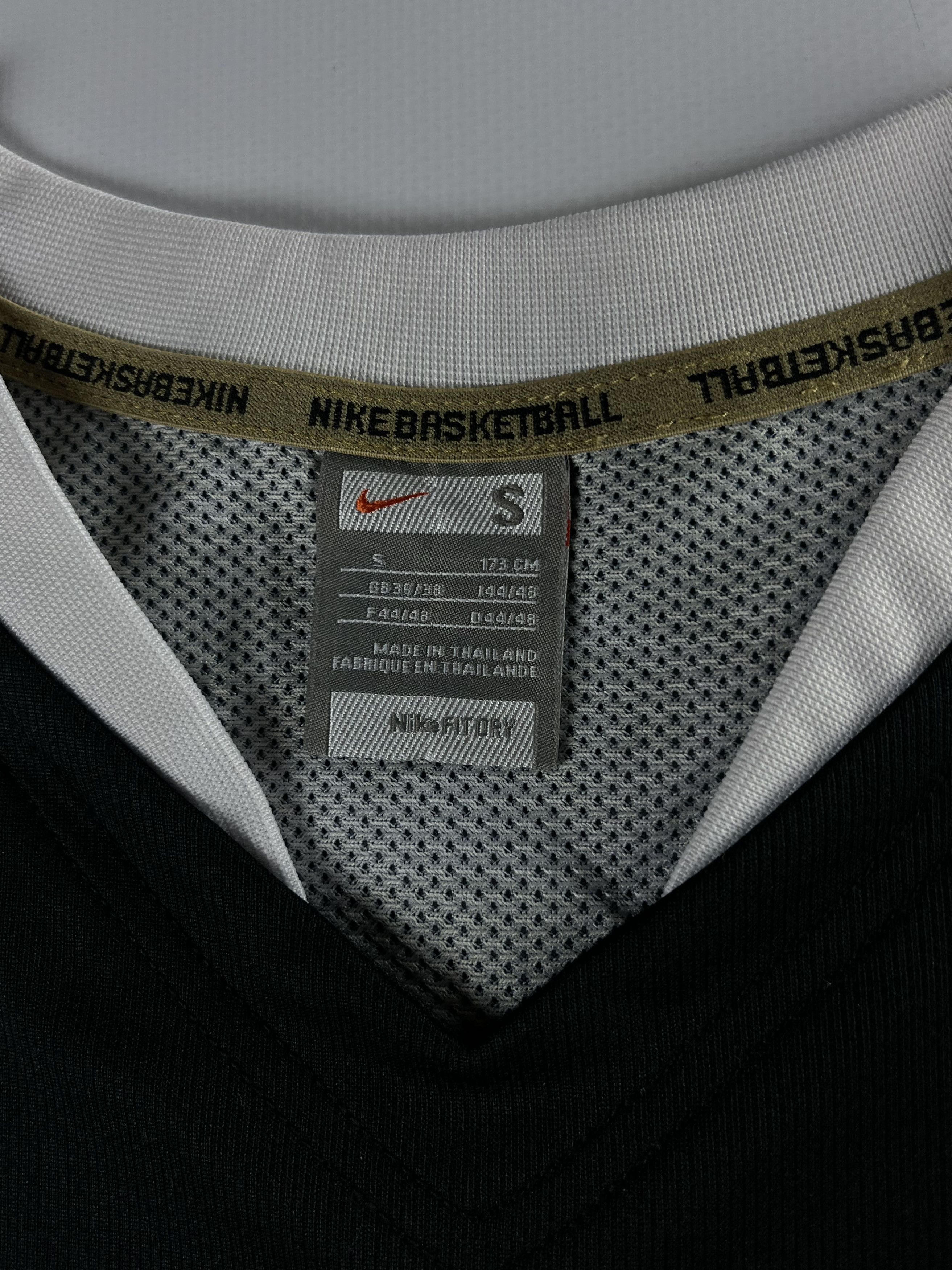 Nike × Vintage 90s Nike Center Logo Vintage Basketball Jersey Size US S / EU 44-46 / 1 - 4 Thumbnail
