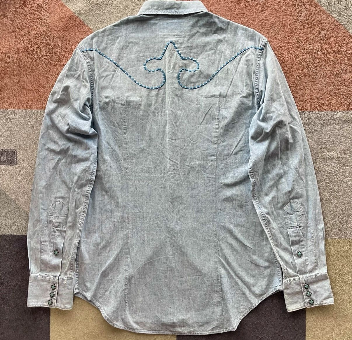 Ralph Lauren Western Shirt - Ralph Lauren K22 Size US L / EU 52-54 / 3 - 2 Thumbnail