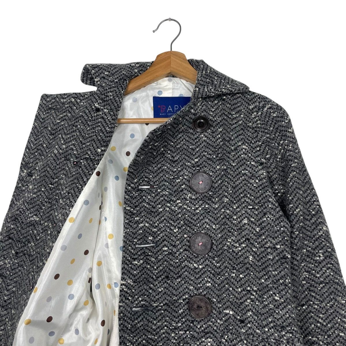 Bape Bapy A Bathing Ape Double Breasted Jacket Size S / US 4 / IT 40 - 10 Thumbnail