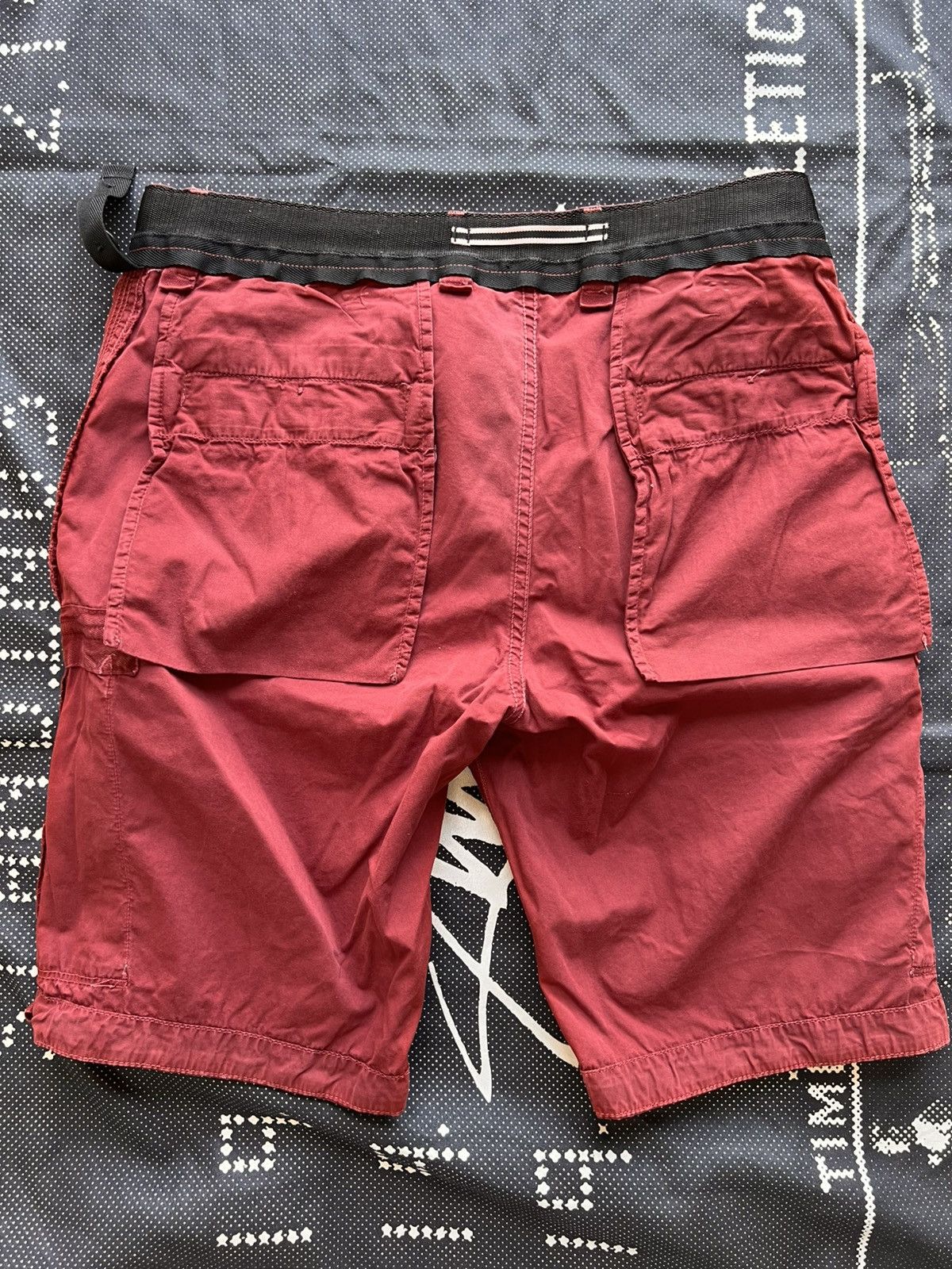 Stone Island Stone Island Type SL Cargo Shorts Red W31 pants bricks Size US 31 - 22 Thumbnail