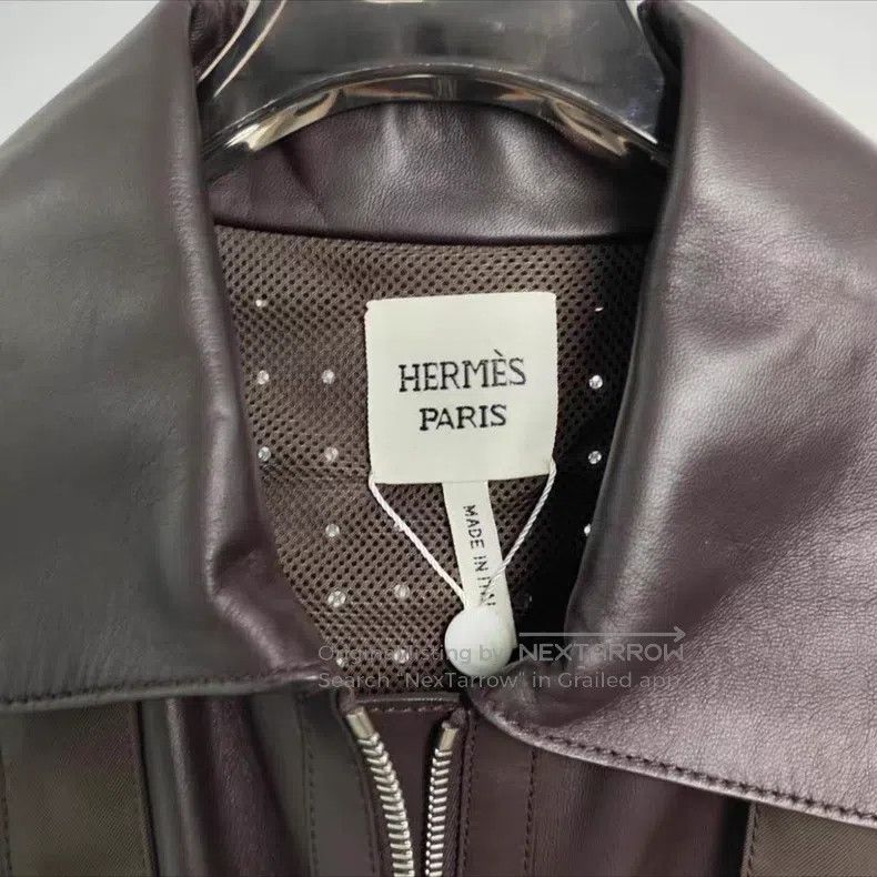 Hermes Hermes Leather Coat Size XS / US 0-2 / IT 36-38 - 4 Thumbnail