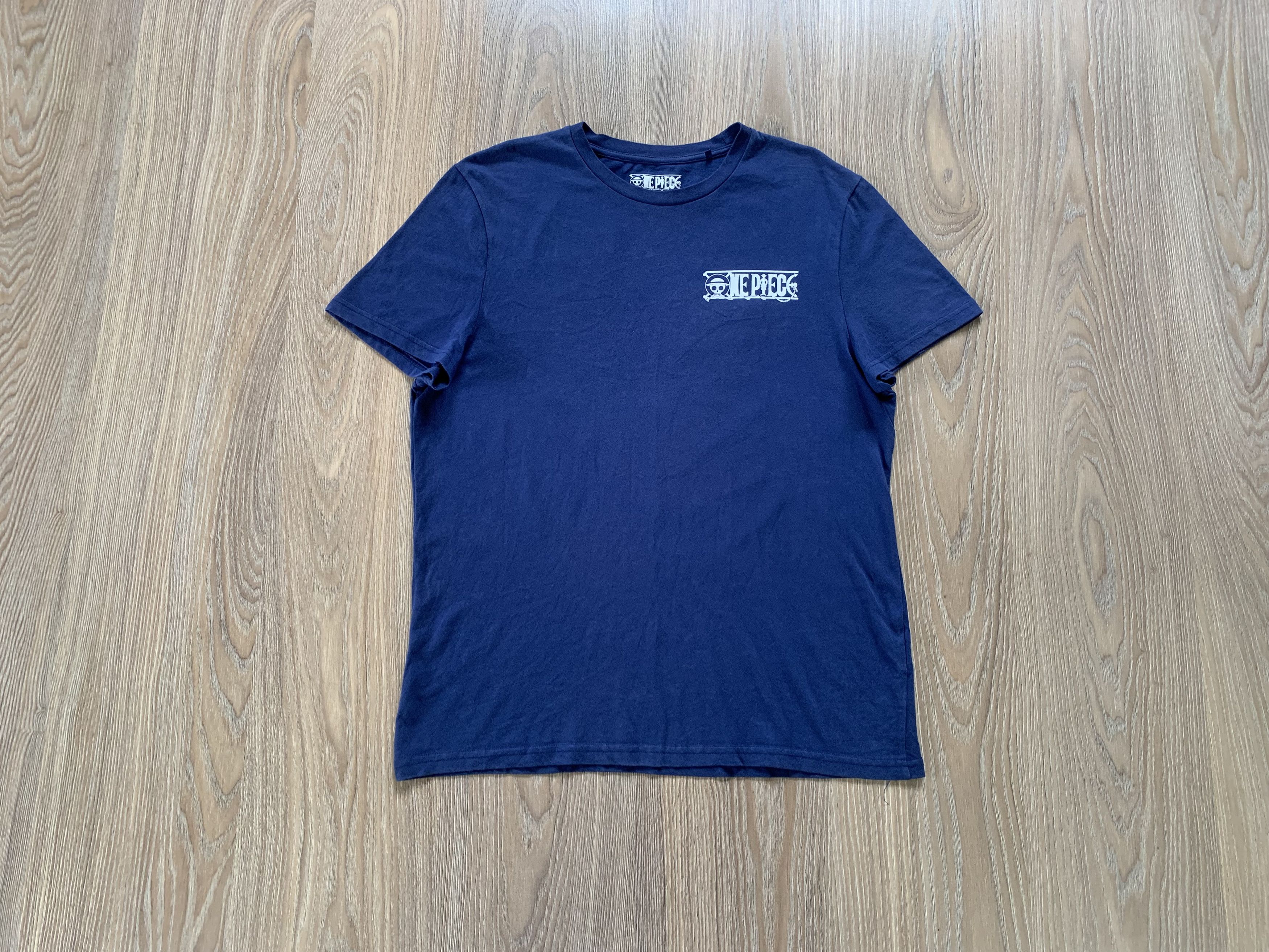 Primark One Piece Anime Crew Neck Blue Printed T Shirt Size US XS / EU 42 / 0 - 1 Thumbnail