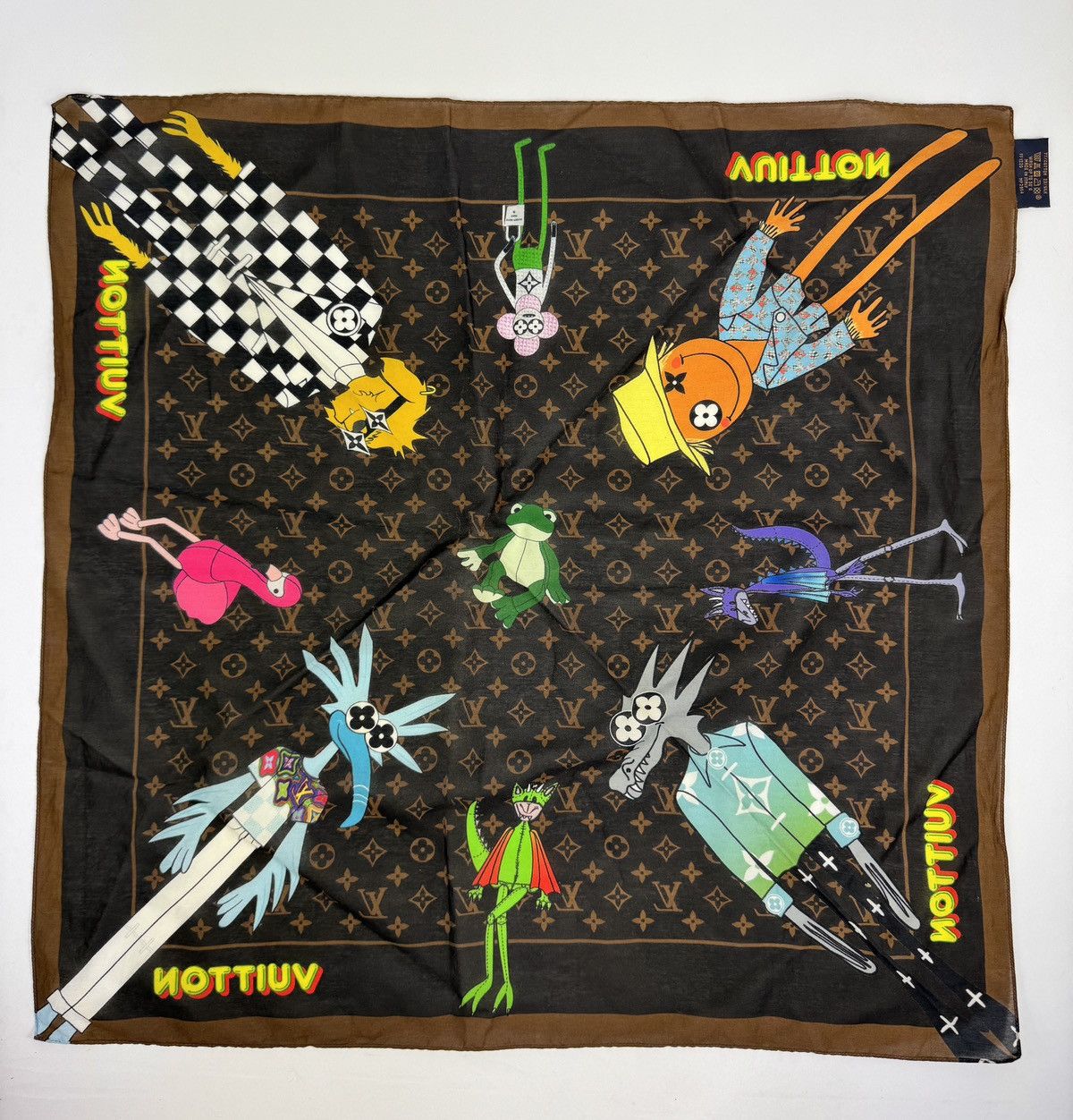 Louis Vuitton x Supreme モノグラムバンダナ LOUIS VUITTON × supreme BANDANA #louisvuitton #supreme