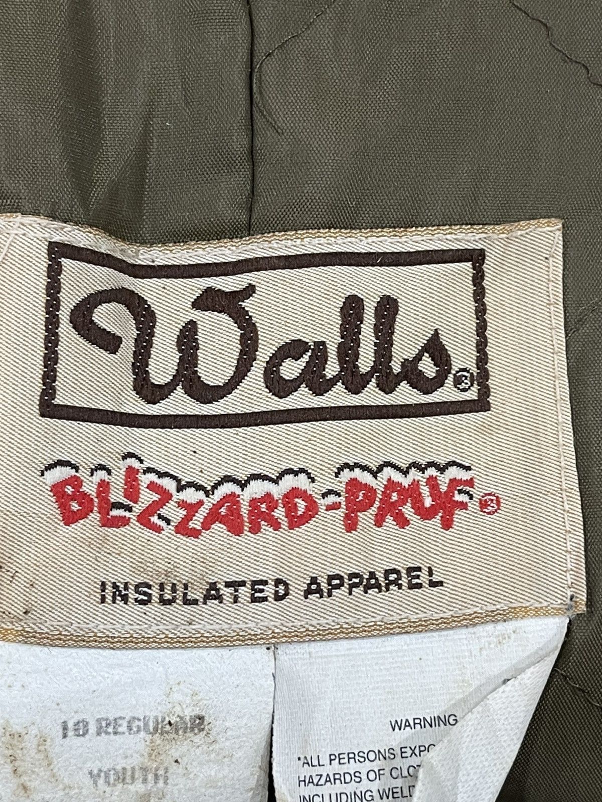 Carhartt × Vintage × Walls Vintage 90s Walls Duck Canvas Overall Pants Size US 32 / EU 48 - 18 Thumbnail