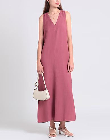 image of Brunello Cucinelli O1W1Db10524 Dress In Bright Pink, Women's (Size Small)