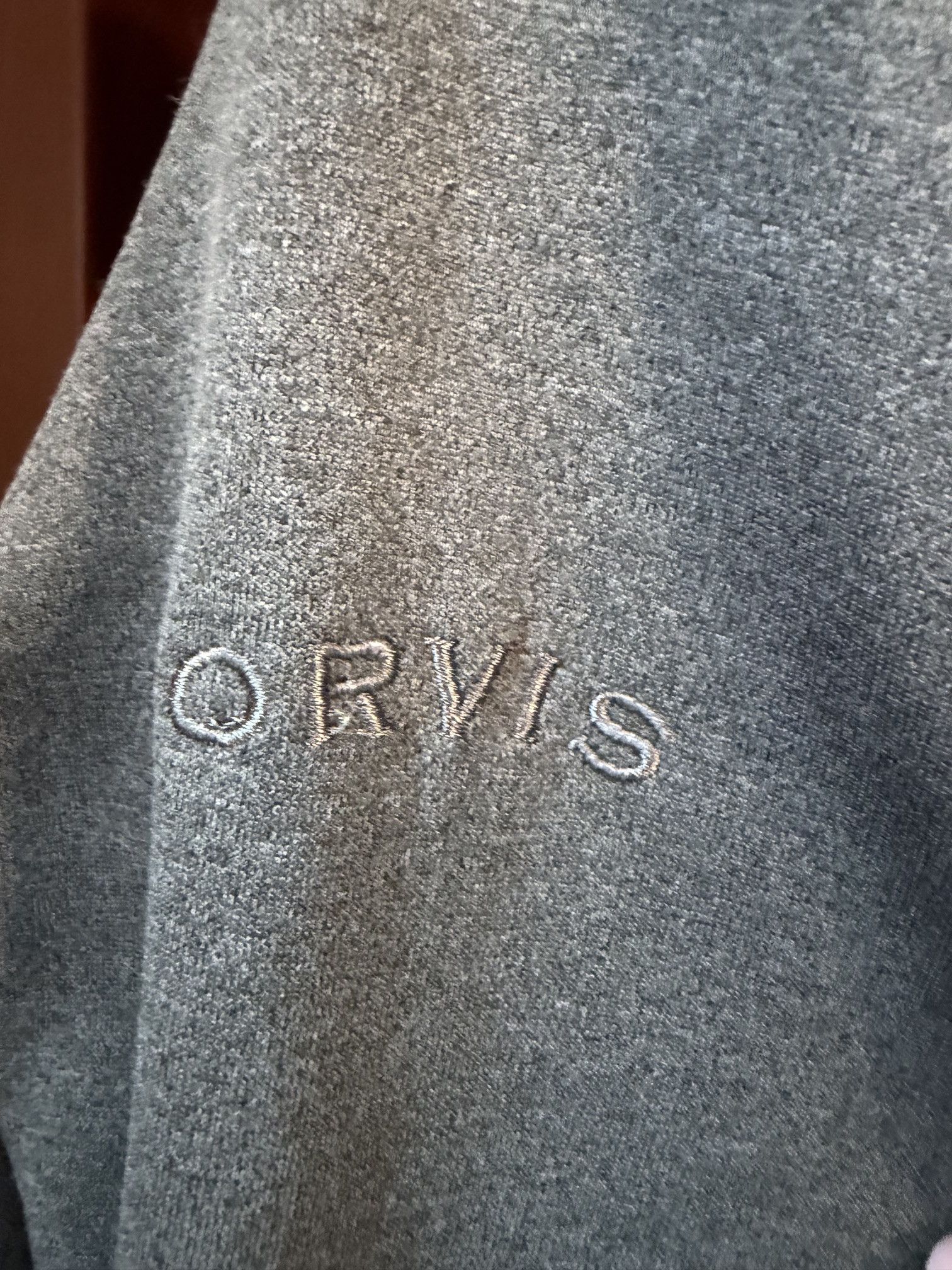 Orvis Orvis Hybrid Fleece Jacket Men’s M Gray Full Zip Insulated Size US M / EU 48-50 / 2 - 5 Thumbnail