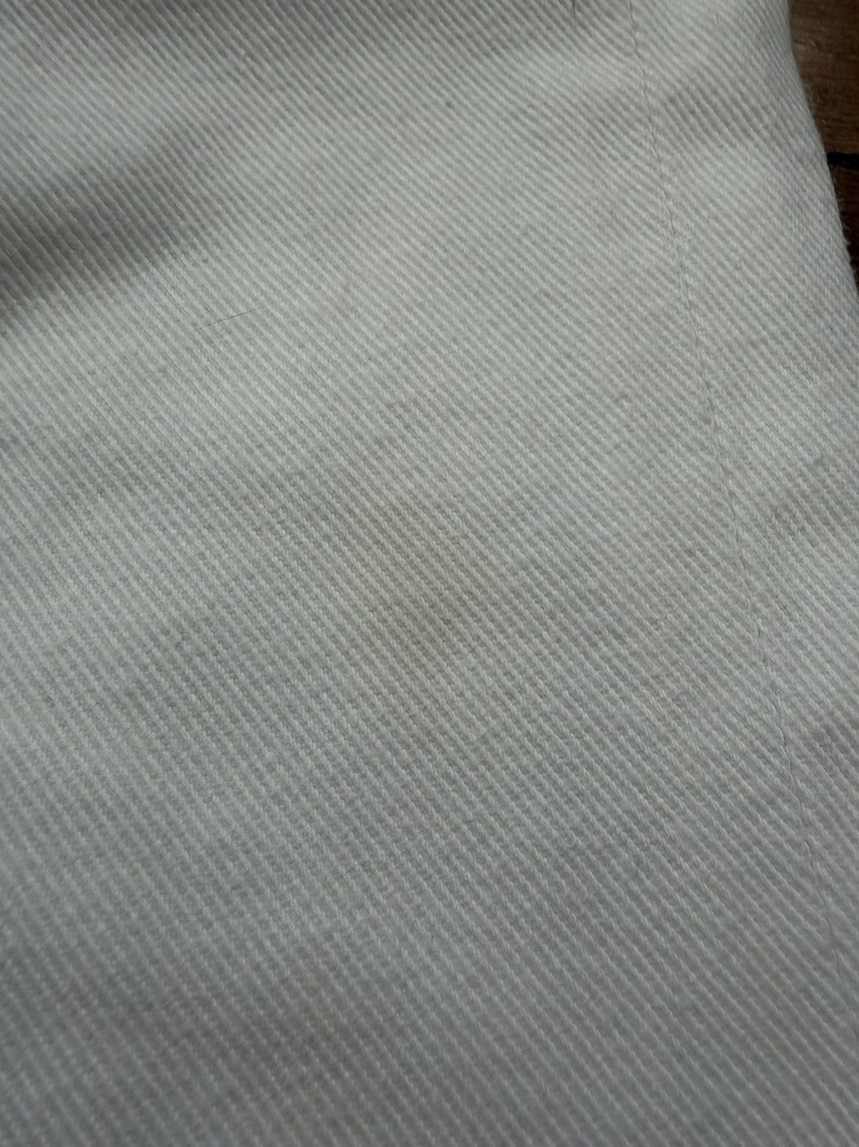 Maison Margiela AW23 Line 10 white denim jeans, size 34, made in Italy Size US 34 / EU 50 - 22 Thumbnail