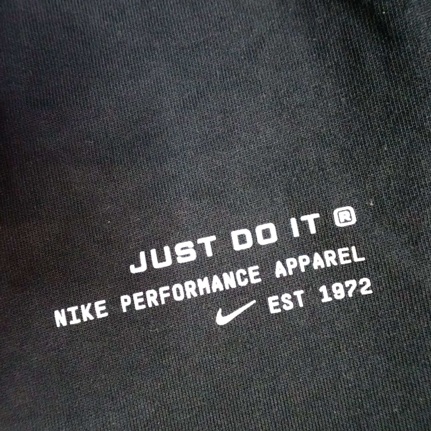 Nike Nike T-shirt XL Black Double-Sided Crew Neck Short Sleeve Men's Shirt Size US XL / EU 56 / 4 - 2 Thumbnail
