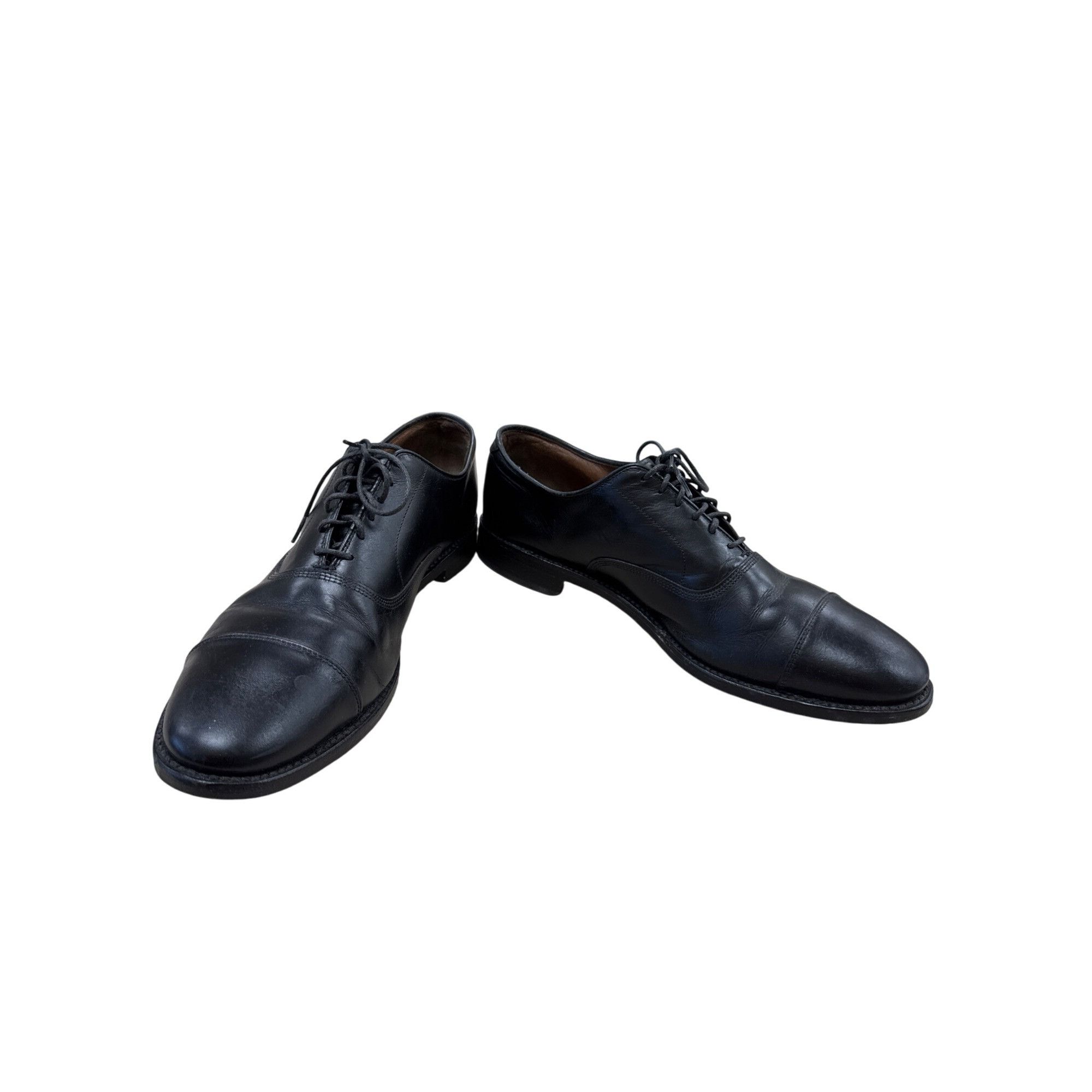 Allen Edmonds Allen Edmonds Park Avenue Mens Black Leather Oxford Shoes Si Size US 11.5 / EU 44-45 - 1 Thumbnail