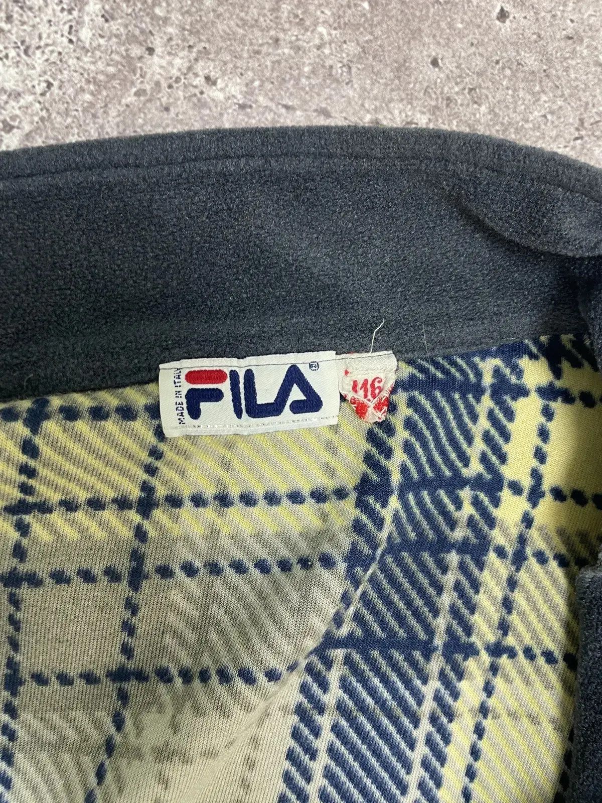 Fila FILA VINTAGE FLEECE ZIP UP SWEATSHIRT Size US L / EU 52-54 / 3 - 3 Thumbnail