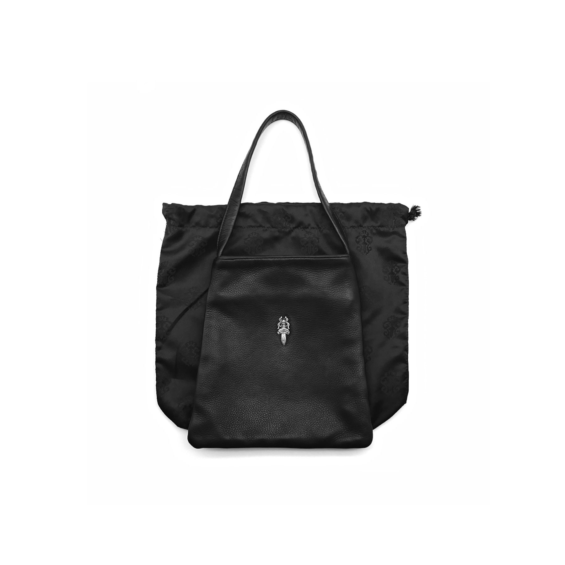Chrome Hearts Chrome Hearts Dracula Dagger Black HandBag Size ONE SIZE - 4 Thumbnail