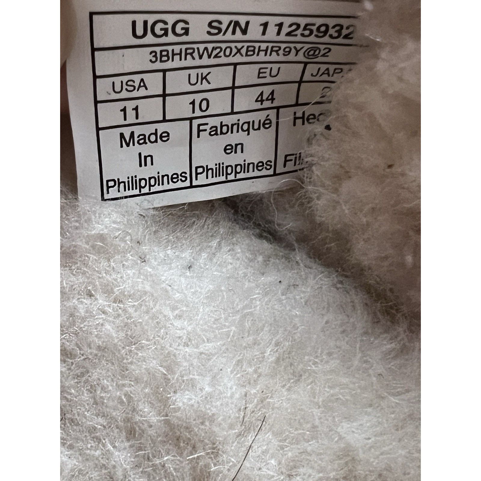 Ugg UGG Ascot Corduroy Brown Leather Sherpa Mens US 11 Slippers Size US 11 / EU 44 - 9 Thumbnail