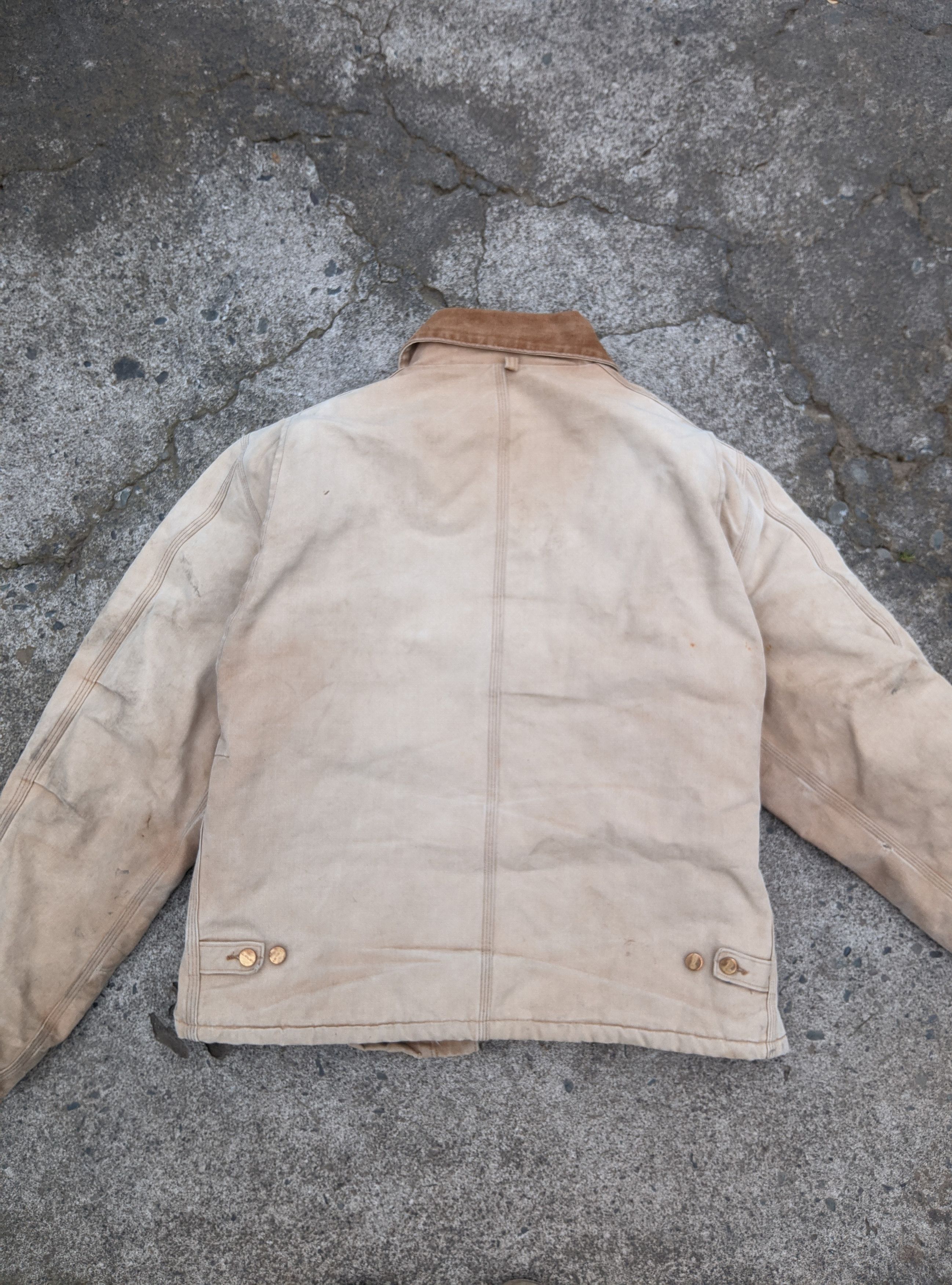 Carhartt Vintage 90s carhartt arctic detroit distressed sun fade erd Size US XL / EU 56 / 4 - 2 Thumbnail