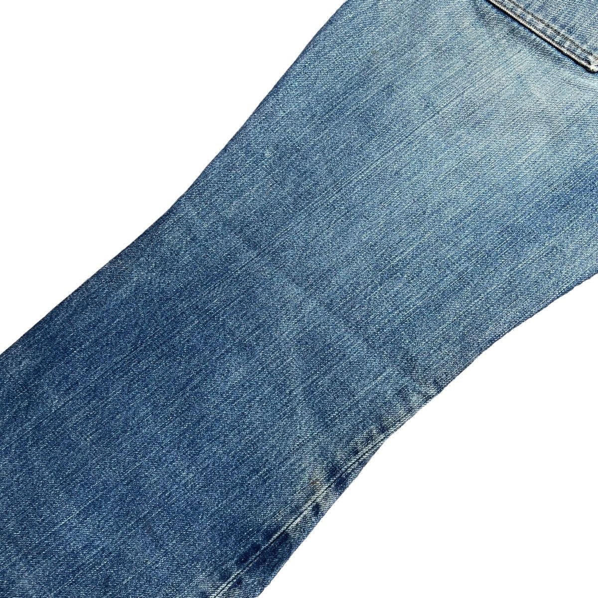 Levi's × Vintage Vtg 70s Levi’s Button Fly Bellbottom Flare Big E Bush Pants Size 29" - 15 Thumbnail