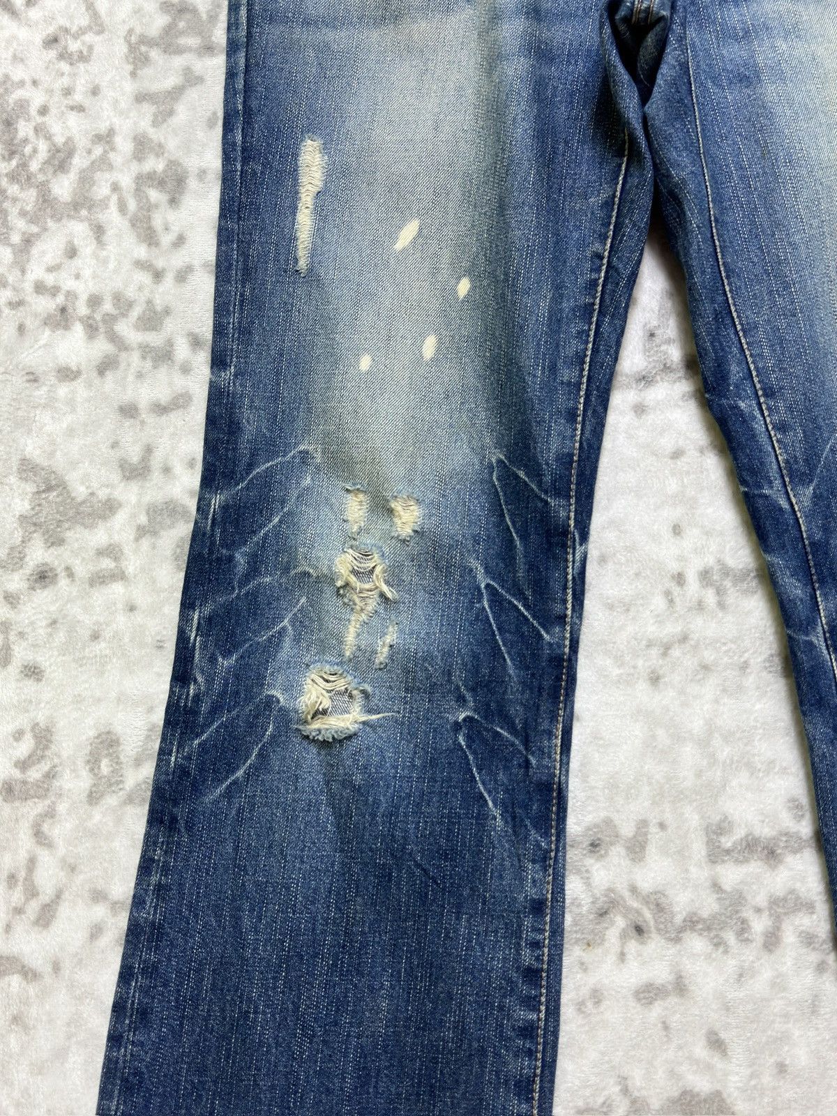 PPFM Vintage PPFM Bootcut Flared Paint Splatter Distressed Japan Size US 32 / EU 48 - 7 Thumbnail