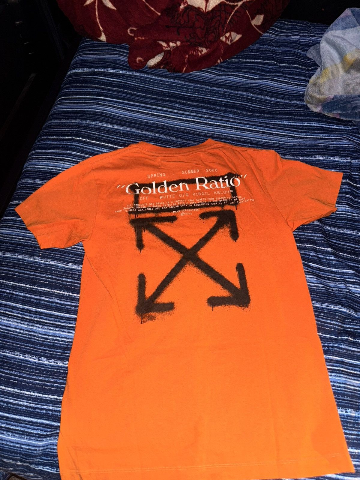 Off-White Golden ratio off white t shirt Size US S / EU 44-46 / 1 - 2 Thumbnail
