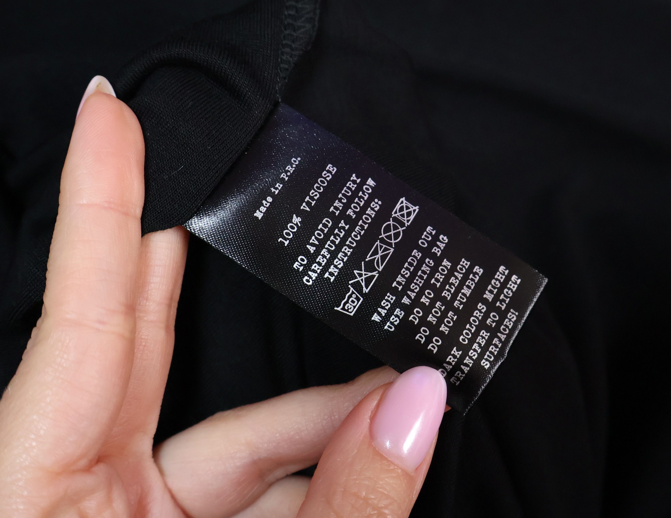 First Aid To The Injured First Aid to the Injured Black Asymmetric Longline Tee NWT Size US XS / EU 42 / 0 - 5 Thumbnail