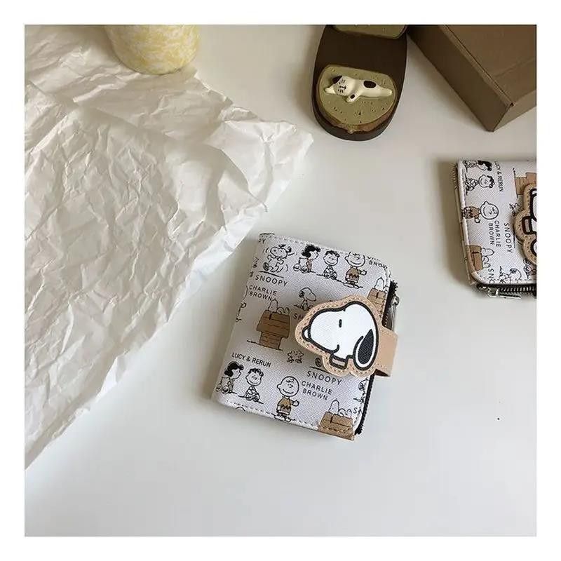 Other Cute Snoopy Short Wallet Coin Purse Zipper Card Holder Size ONE SIZE - 5 Thumbnail