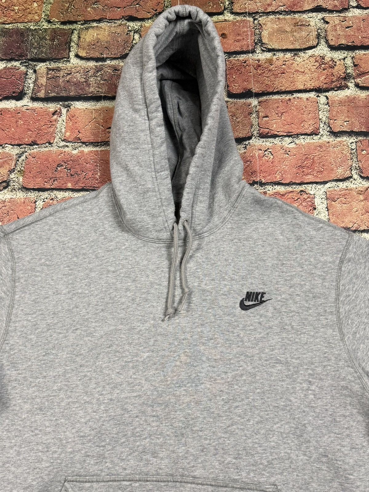 Nike Y2K 2000s Nike Sportswear Hoodie Swoosh Spell Out Sweatshirt Size US XL / EU 56 / 4 - 5 Thumbnail