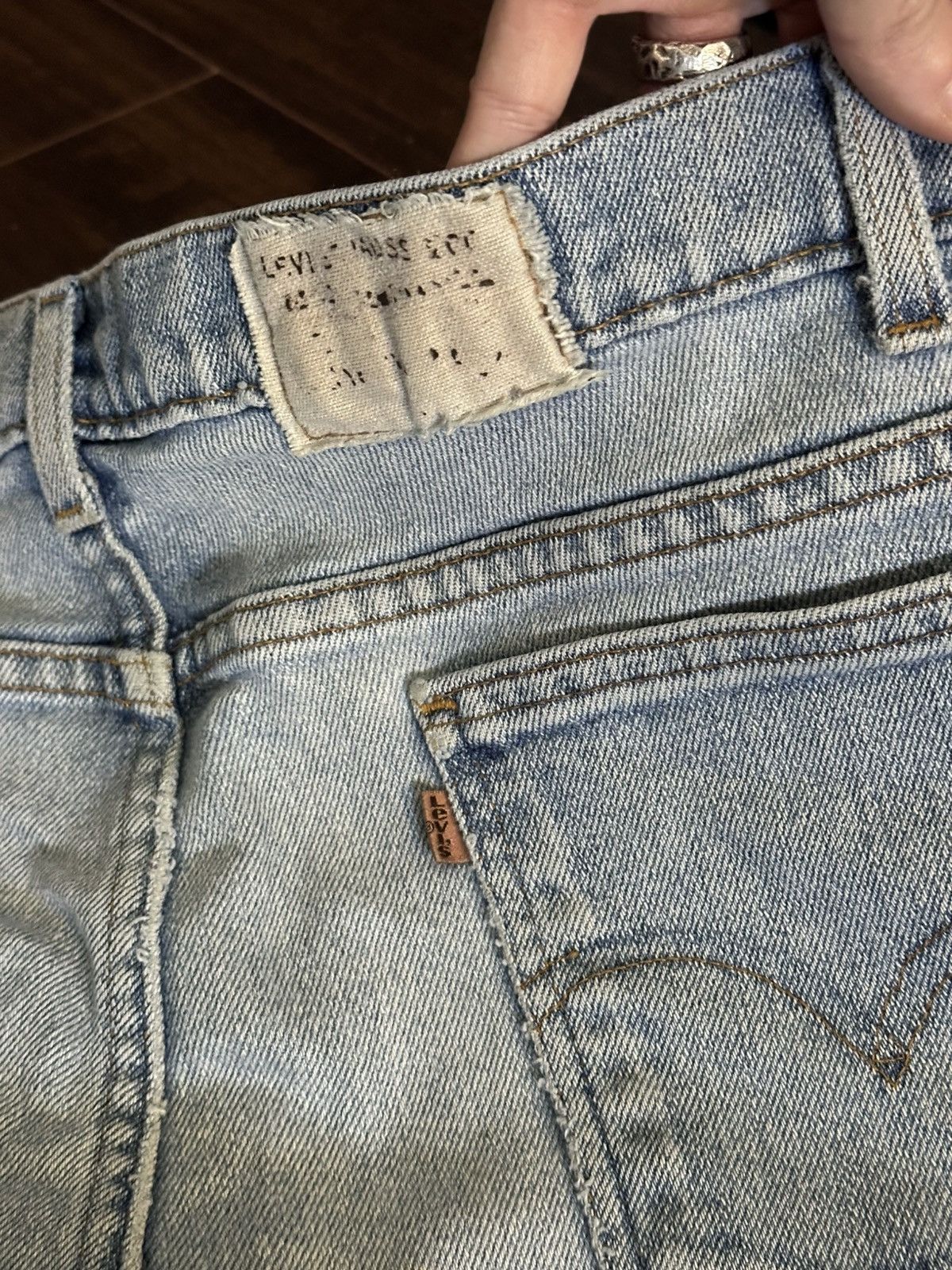 Levi's Vintage Clothing Vintage brown tab light blue flex denim jeans 38 Size US 38 / EU 54 - 9 Thumbnail