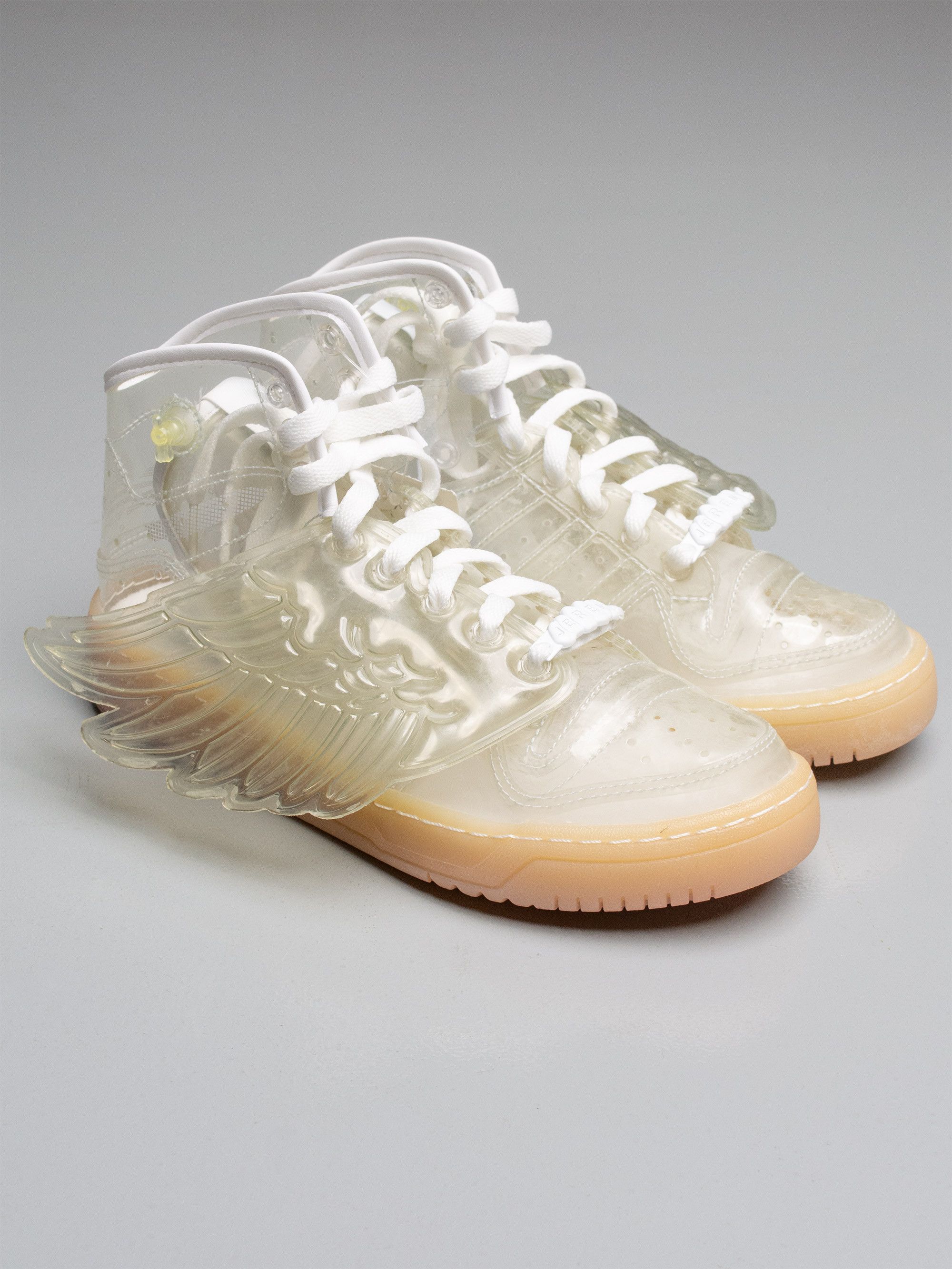 Adidas × Jeremy Scott adidas Originals by Jeremy Scott S/S 2011 JS Wings "Clear" Size US 6.5 / EU 39-40 - 3 Thumbnail