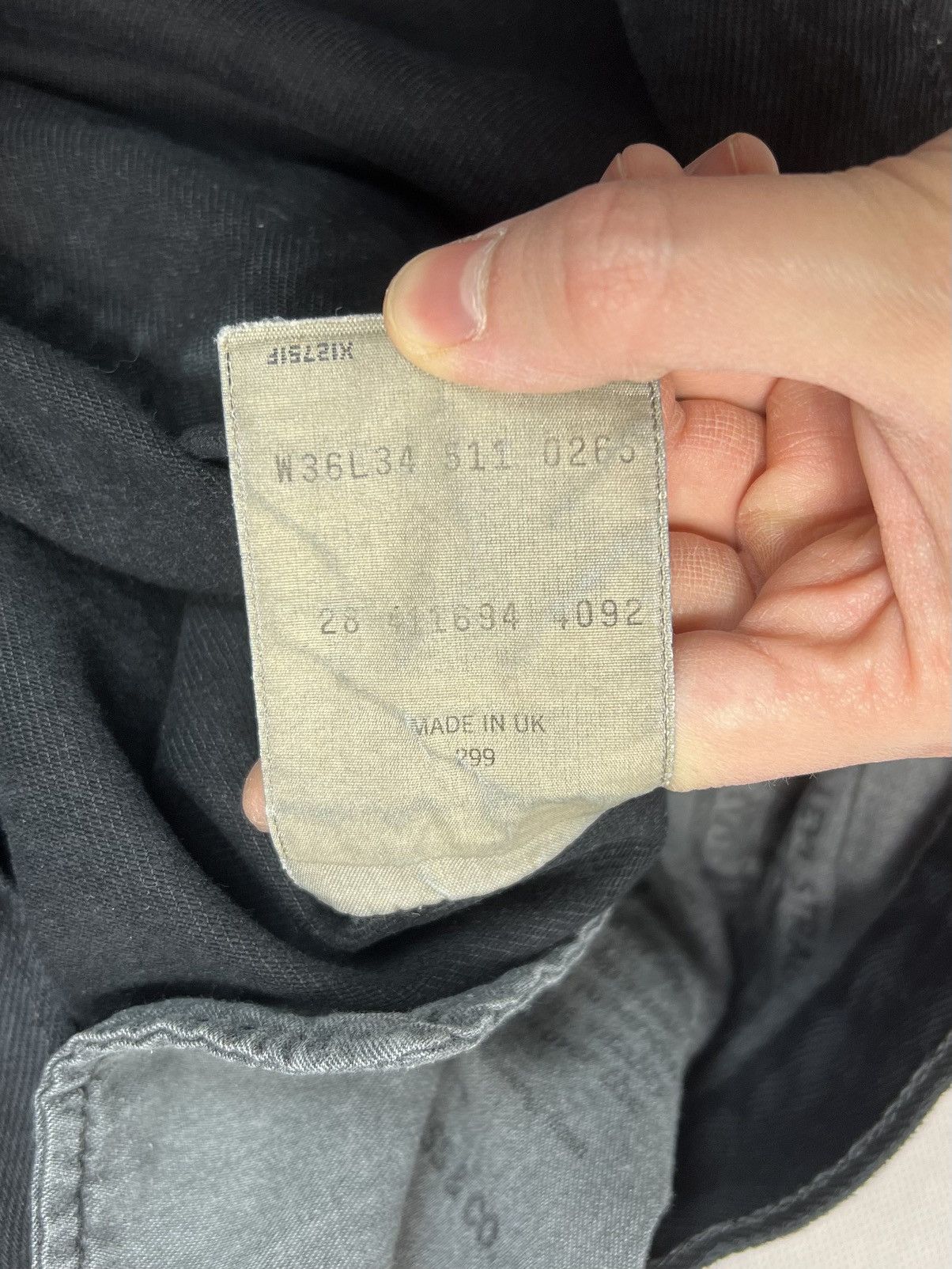 Levi's × Vintage Pants Levi’s 511 black 1994 vintage Size US 36 / EU 52 - 5 Thumbnail