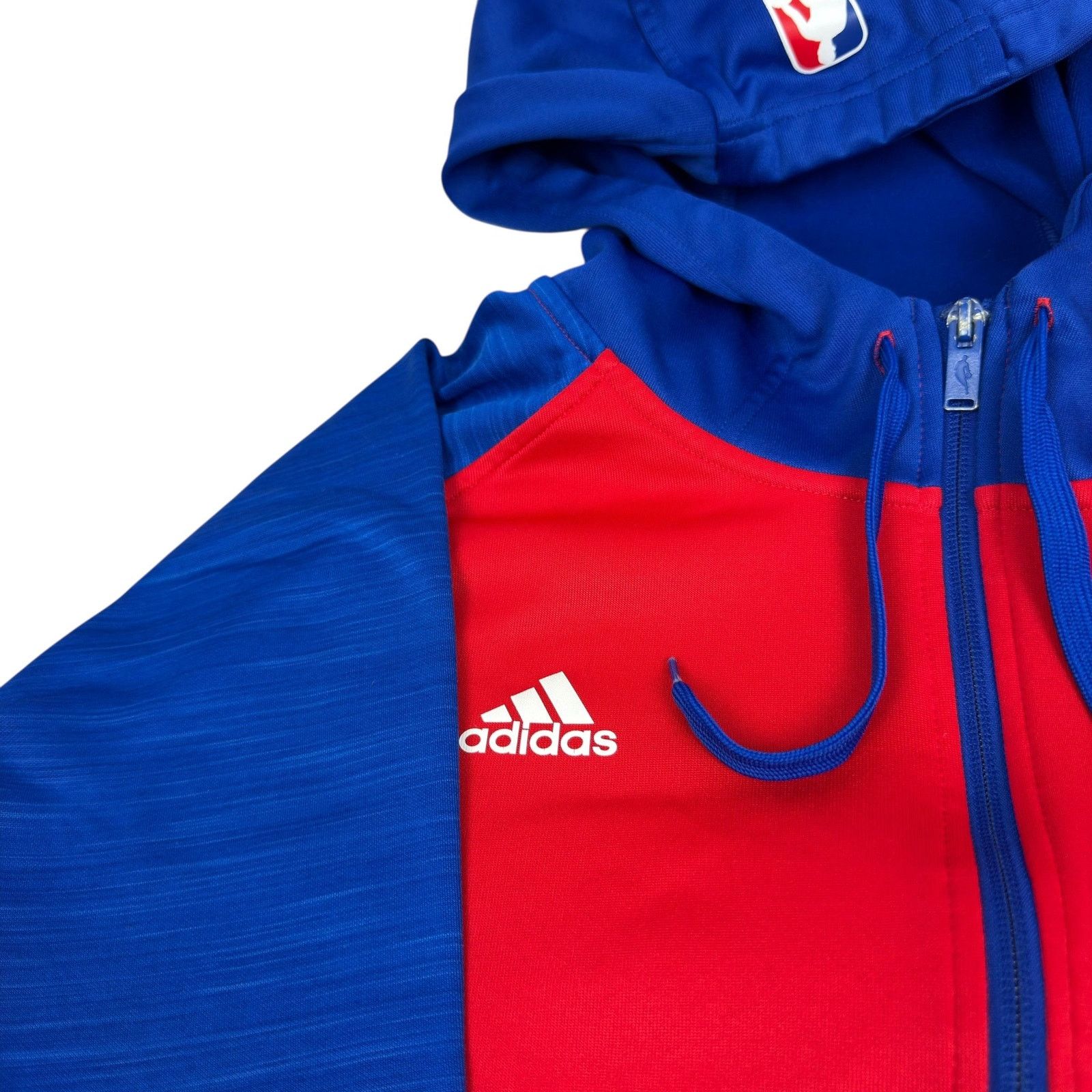 Adidas × NBA Adidas Men's Red Blue Los Angeles Clippers Full Zip Hoodie M Size US M / EU 48-50 / 2 - 5 Thumbnail