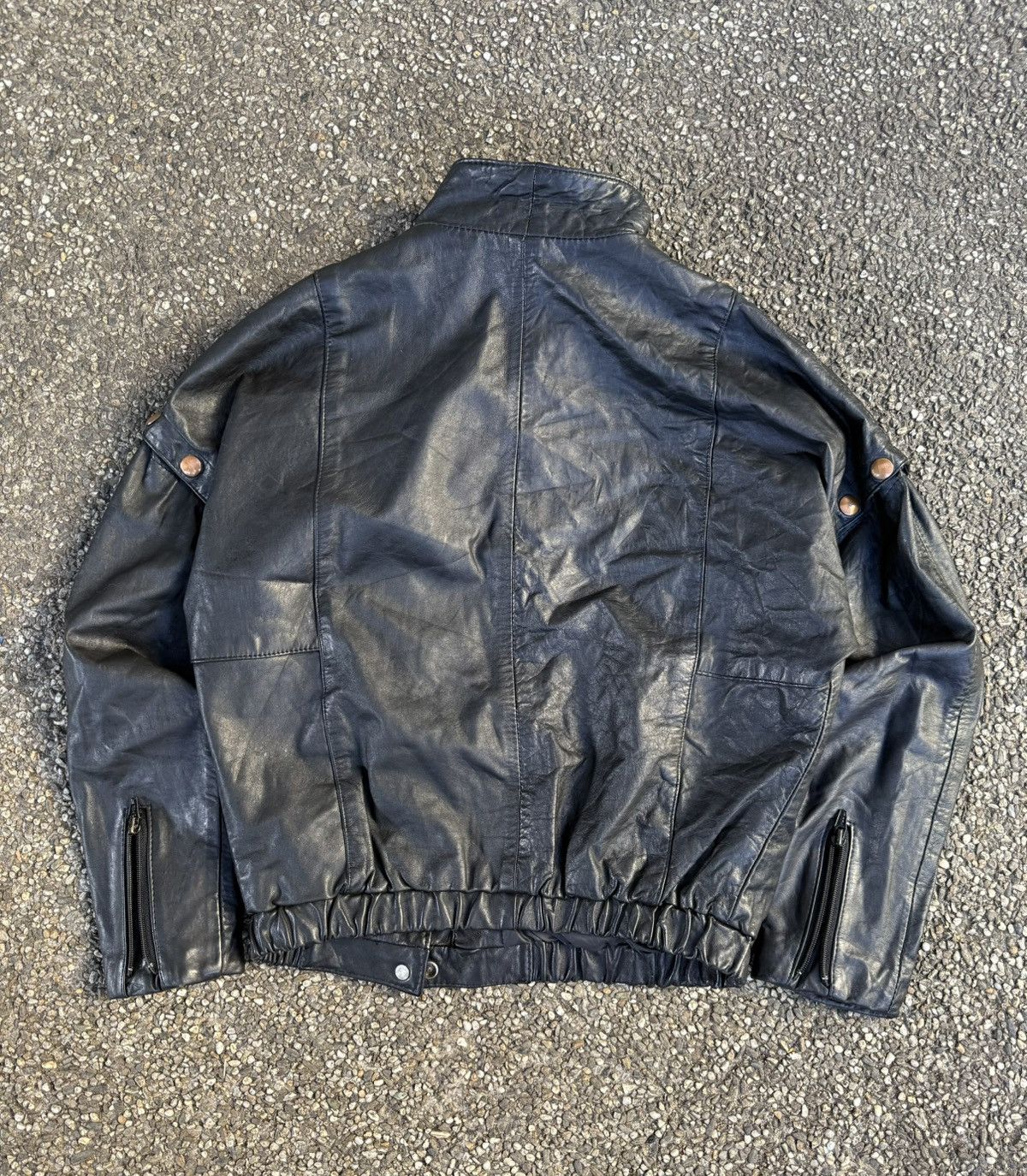 Sears 70's-80's Sears Made in USA Leather Biker Size US S / EU 44-46 / 1 - 2 Thumbnail