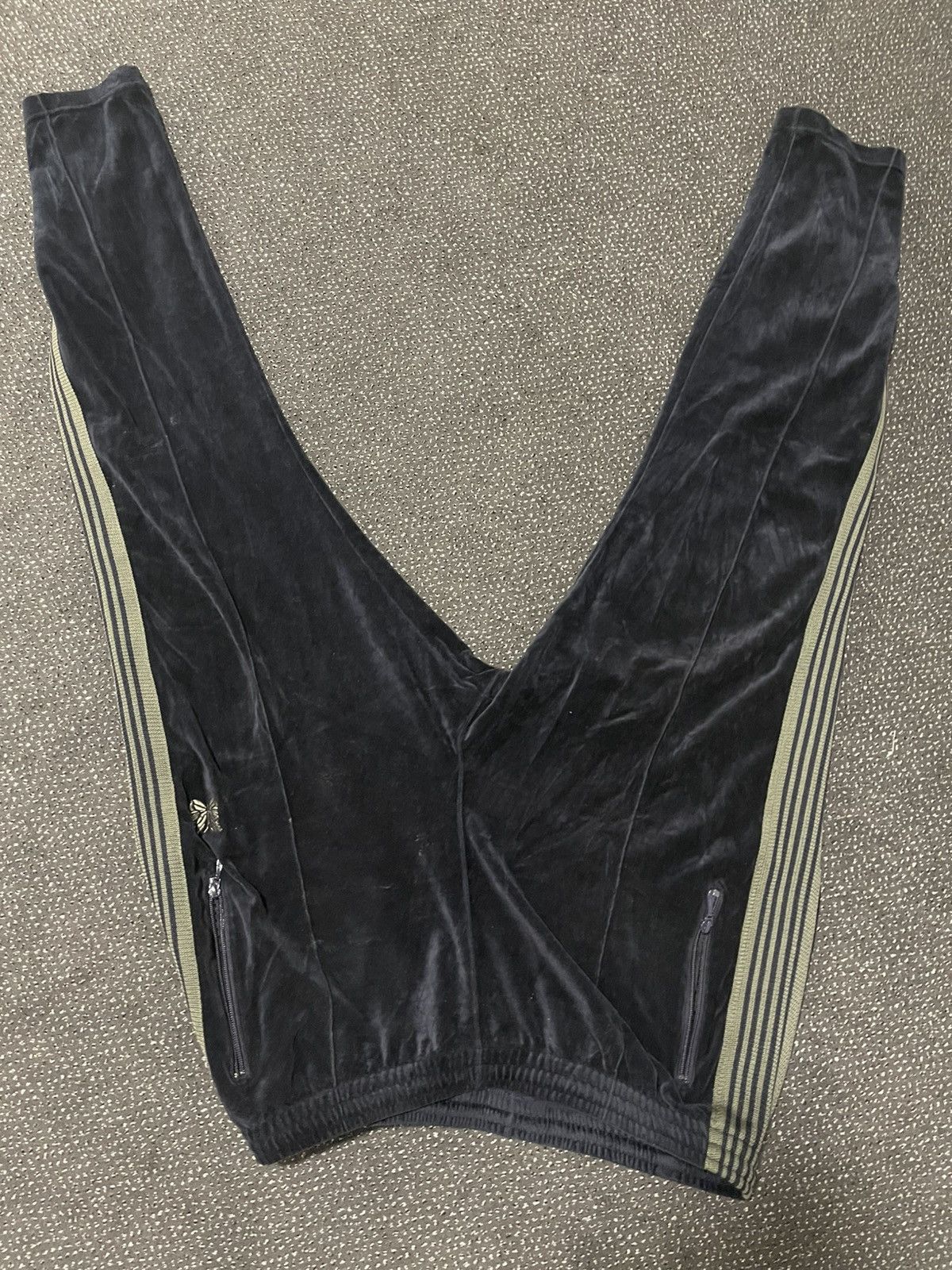 Needles NEEDLES Velour SMOOTH NARROW TRACK PANTS Size US 38 / EU 54 - 2 Thumbnail