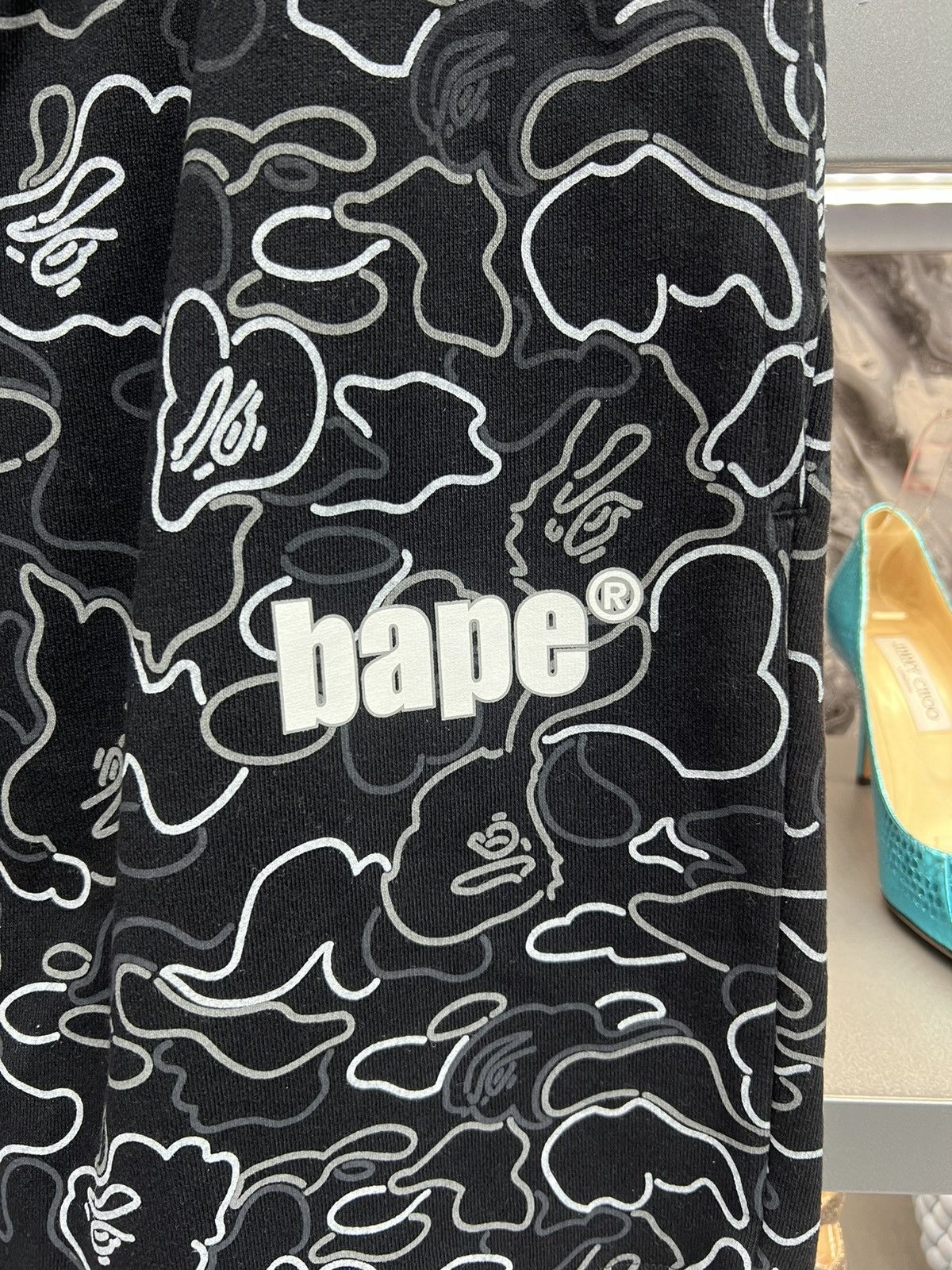 Bape Bape Black Shorts Size US 29 - 3 Thumbnail