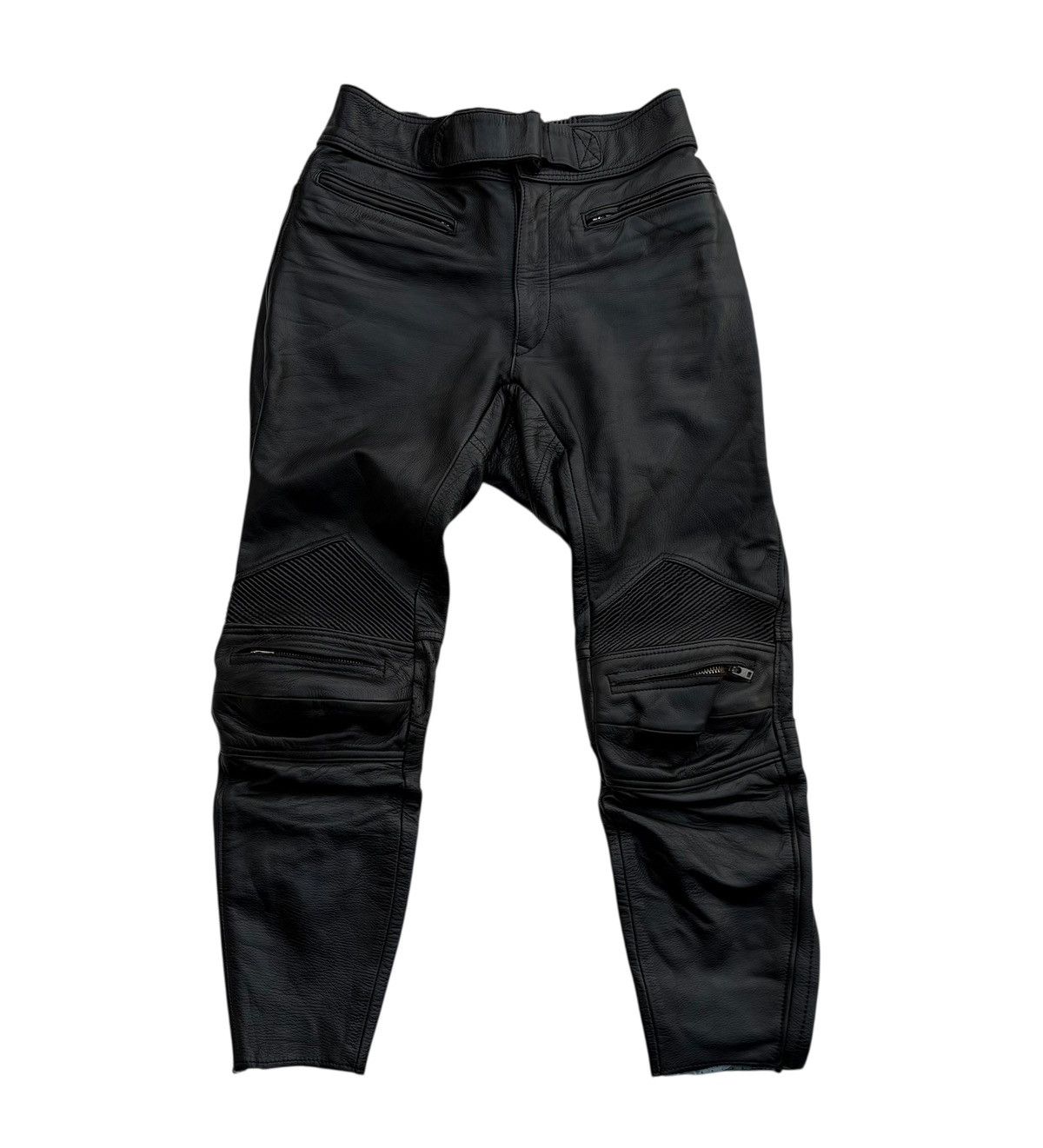 Leather × Vintage Vintage Spazzio Kevlar Riding Bikers Racing Leather Pants Size US 28 / EU 44 - 1 Thumbnail