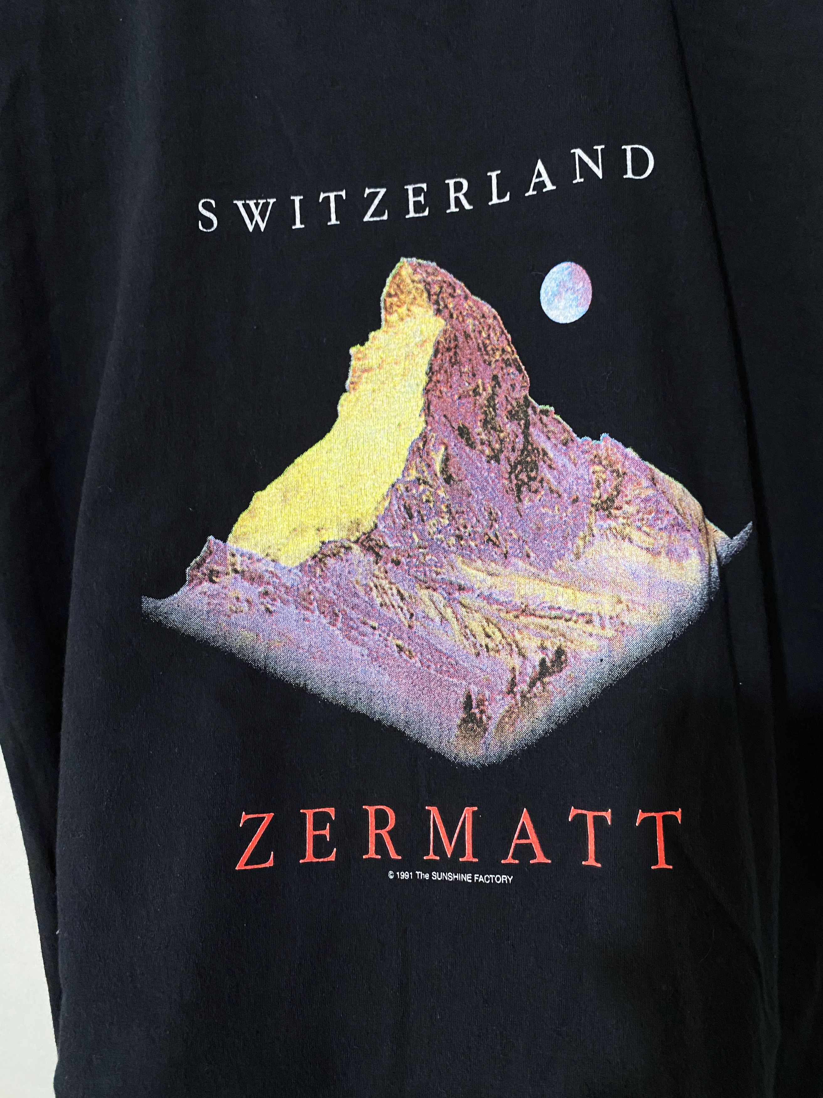 Vintage Vintage 1991 Zermatt Shirt Size US M / EU 48-50 / 2 - 2 Thumbnail
