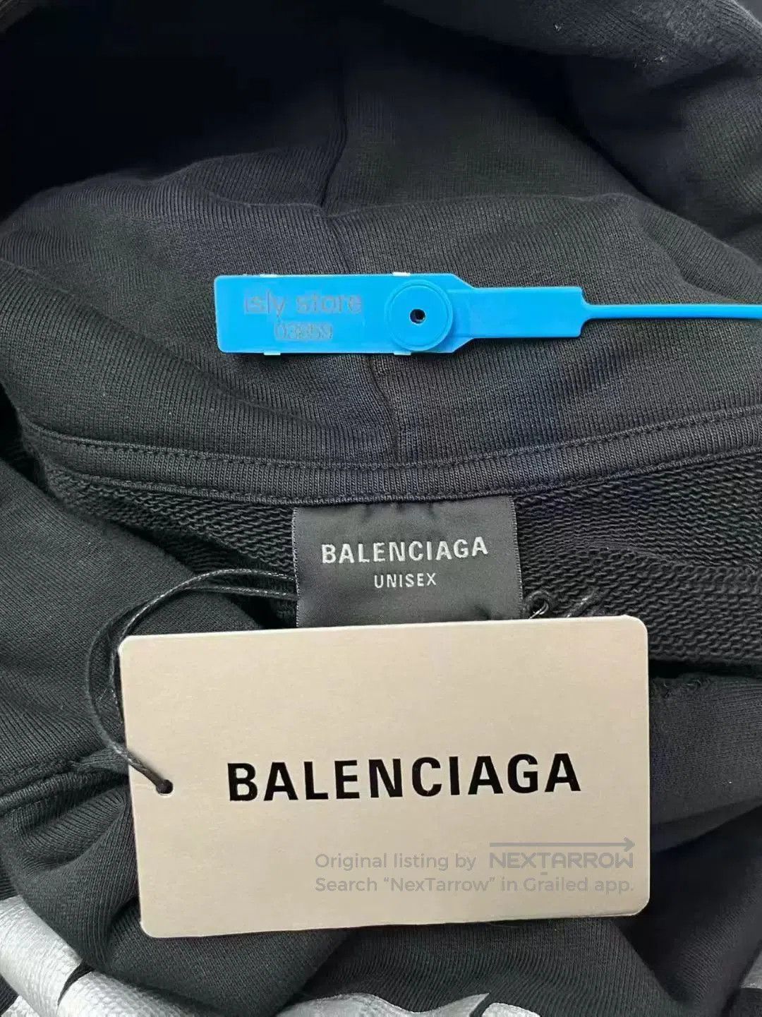Balenciaga balenciaga logo print hooded sweatshirt. Size US M / EU 48-50 / 2 - 4 Thumbnail