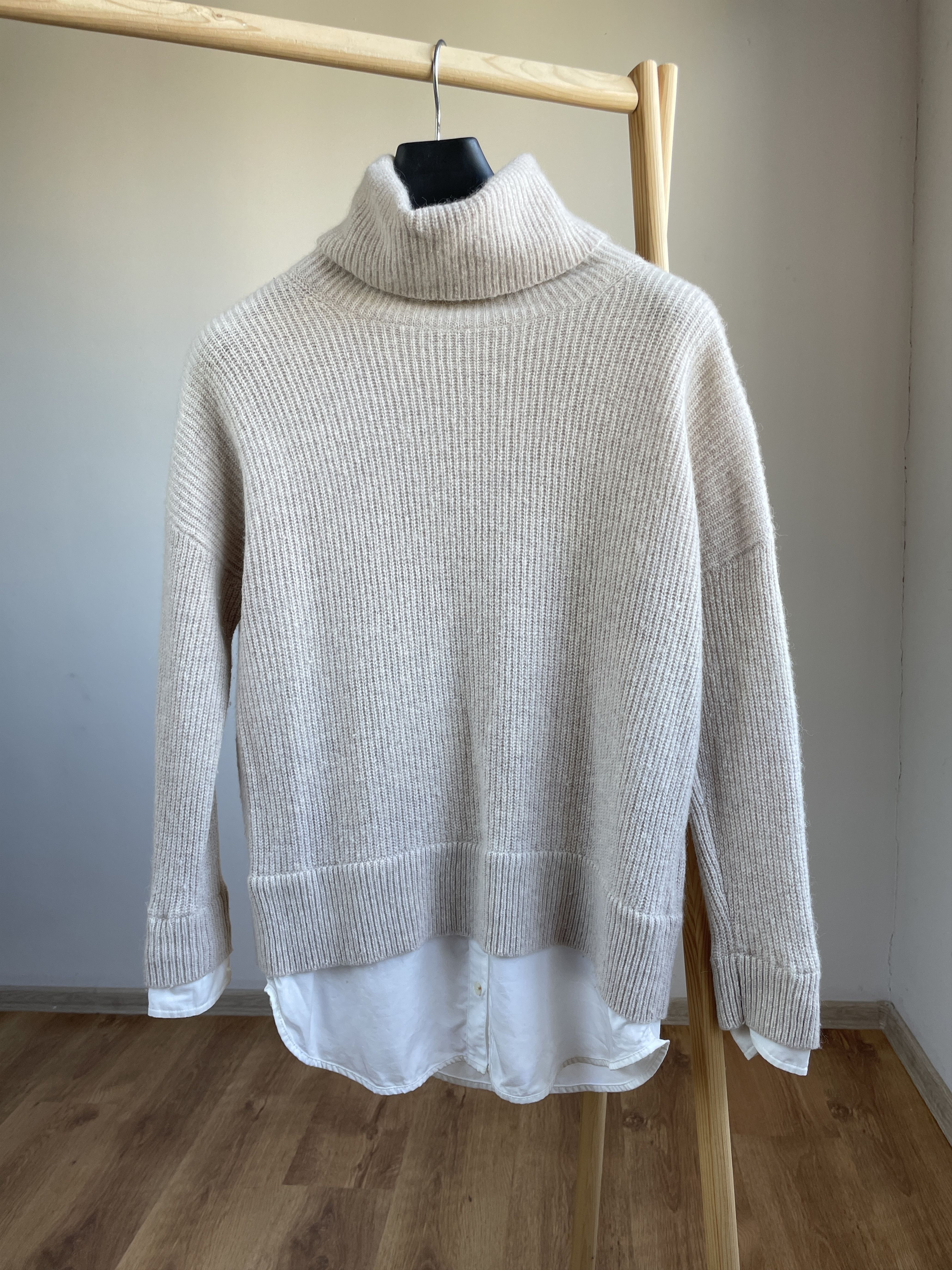 Allsaints Allsaints Womens Malliot Wool Alpaca Roll Neck Sweater Size S / US 4 / IT 40 - 1 Thumbnail