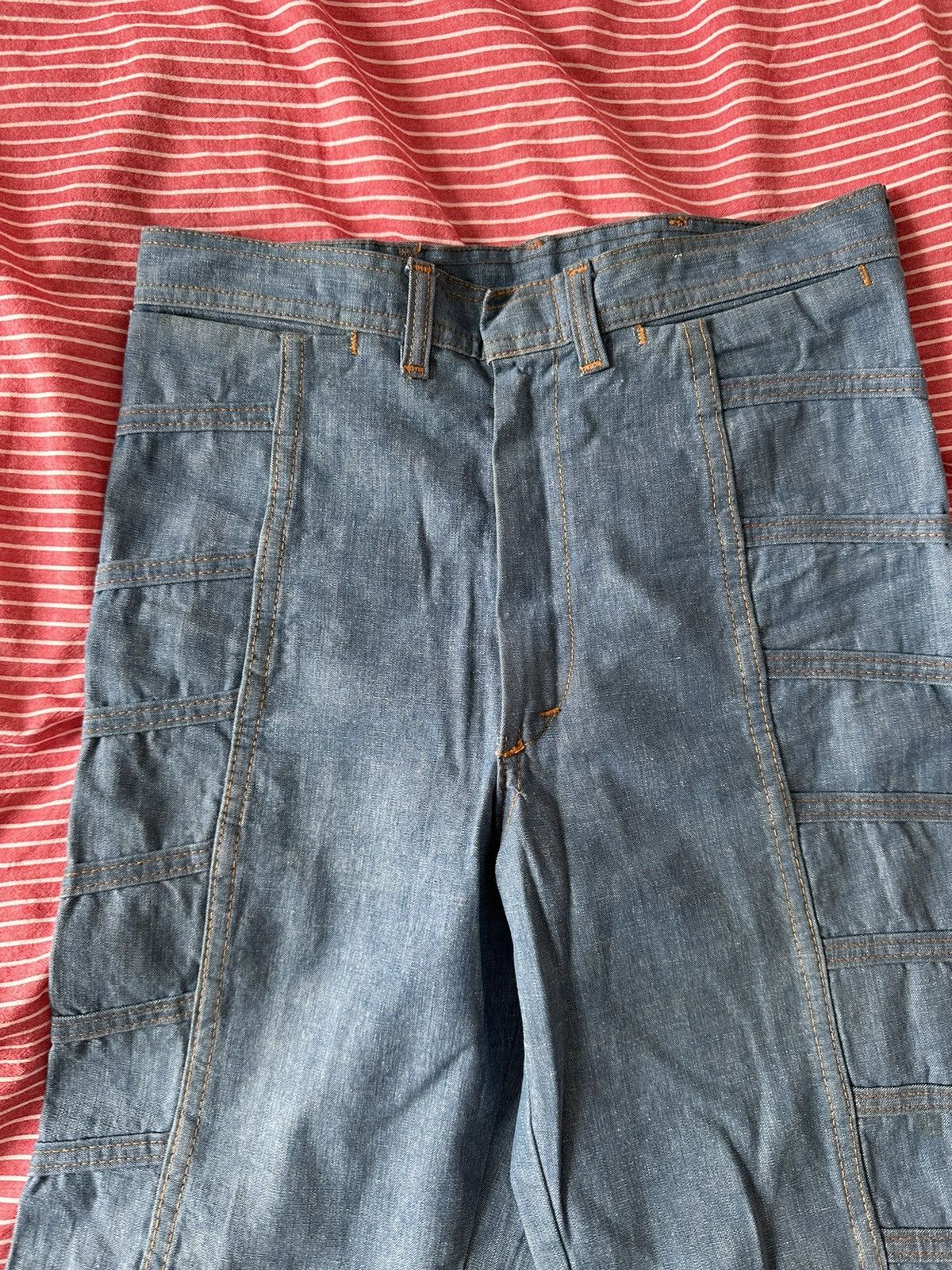 Vintage Vintage Flared Bell Bottom Jeans Size US 28 / EU 44 - 3 Thumbnail