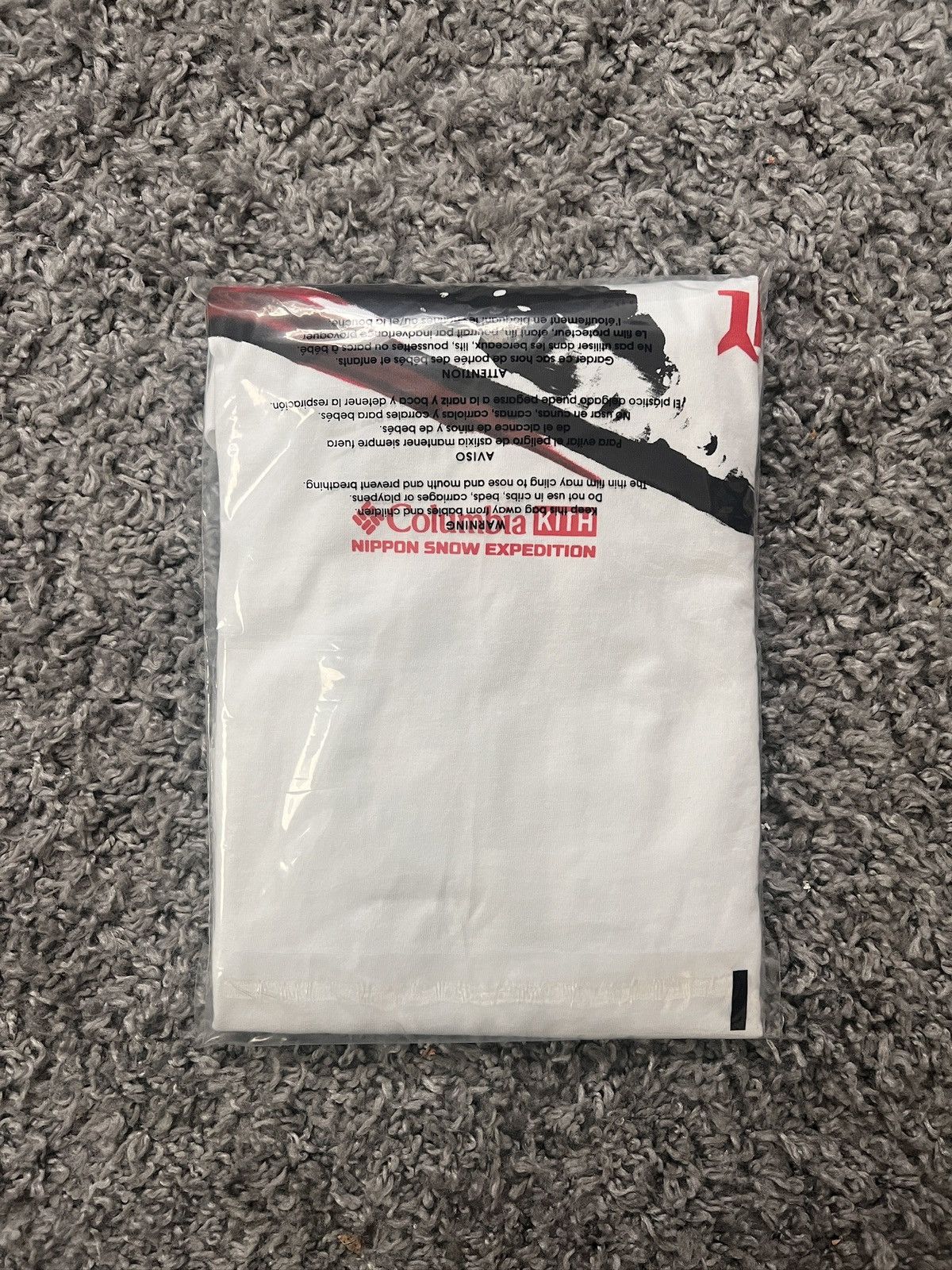 Columbia × Kith Kith Columbia NSE Long Sleeve Tee White Medium Size US M / EU 48-50 / 2 - 6 Thumbnail