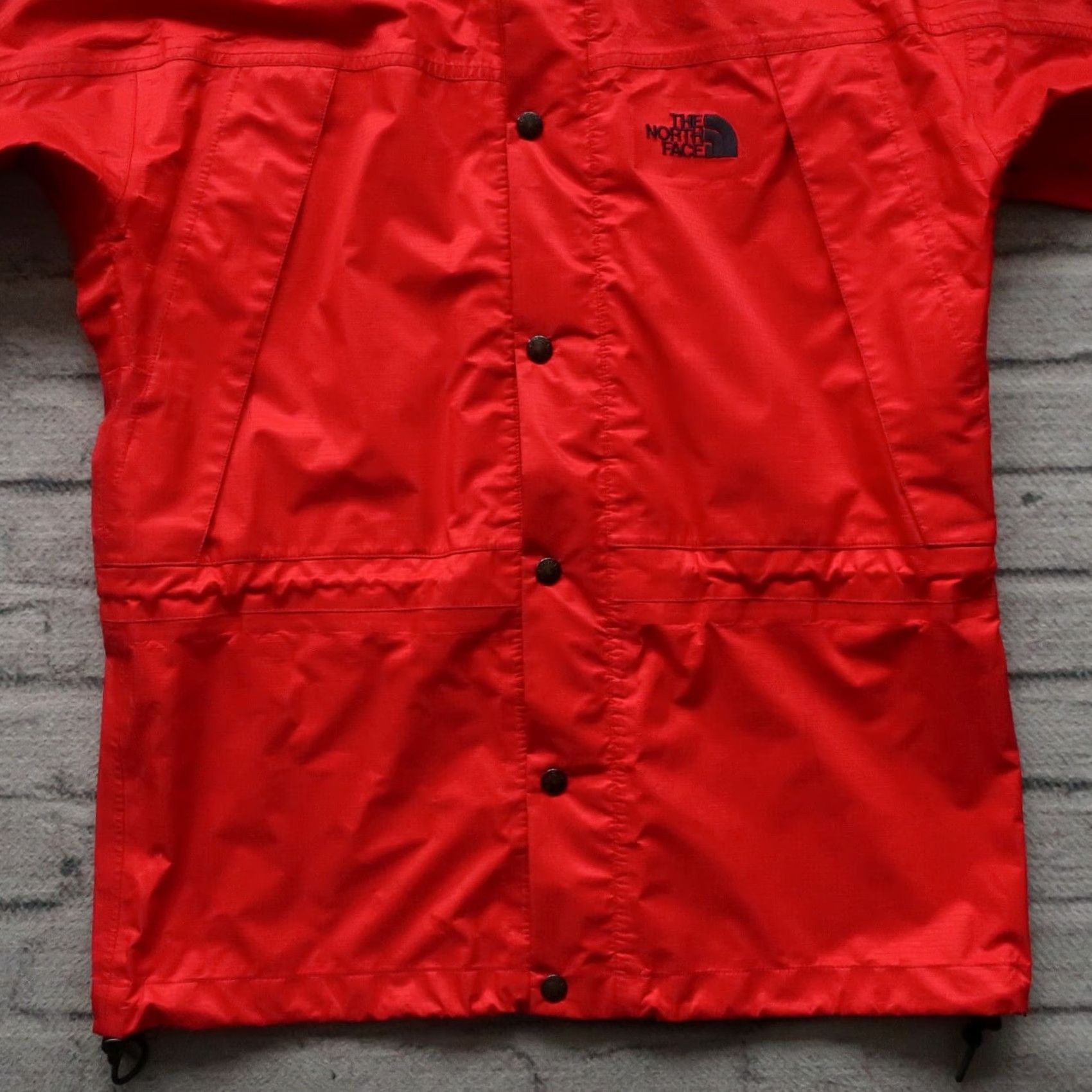 The North Face Vintage North Face Goretex Mountain Parka Jacket Small Red 90s Mens Size US S / EU 44-46 / 1 - 3 Thumbnail