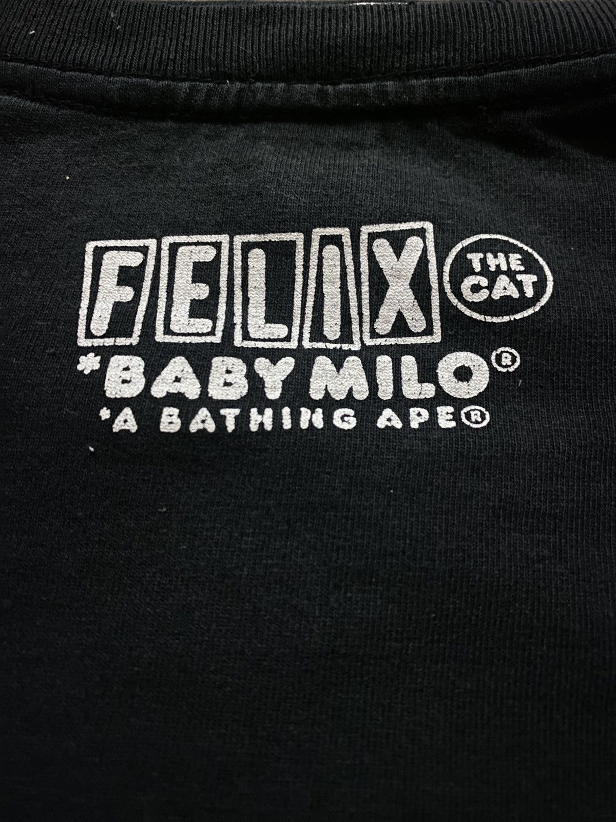 Bape Baby Milo By Bathing Ape X Felix The Cat T Shirt Size US M / EU 48-50 / 2 - 5 Thumbnail