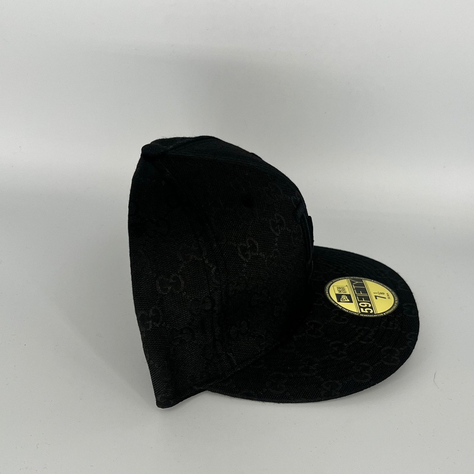 New Era Size 7 1/4 Black Los Angeles Dodgers New Era MLB 59Fifty Size ONE SIZE - 3 Thumbnail
