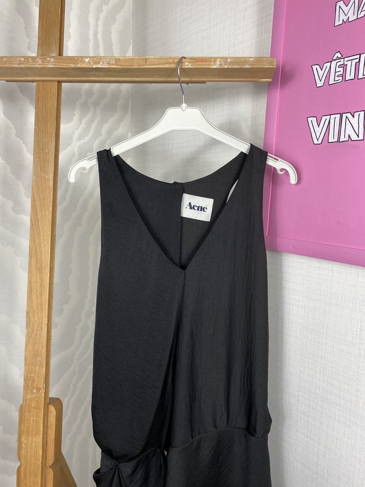Acne Studios Acne Satin Asymmetrical Dress Size M / US 6-8 / IT 42-44 - 3 Thumbnail
