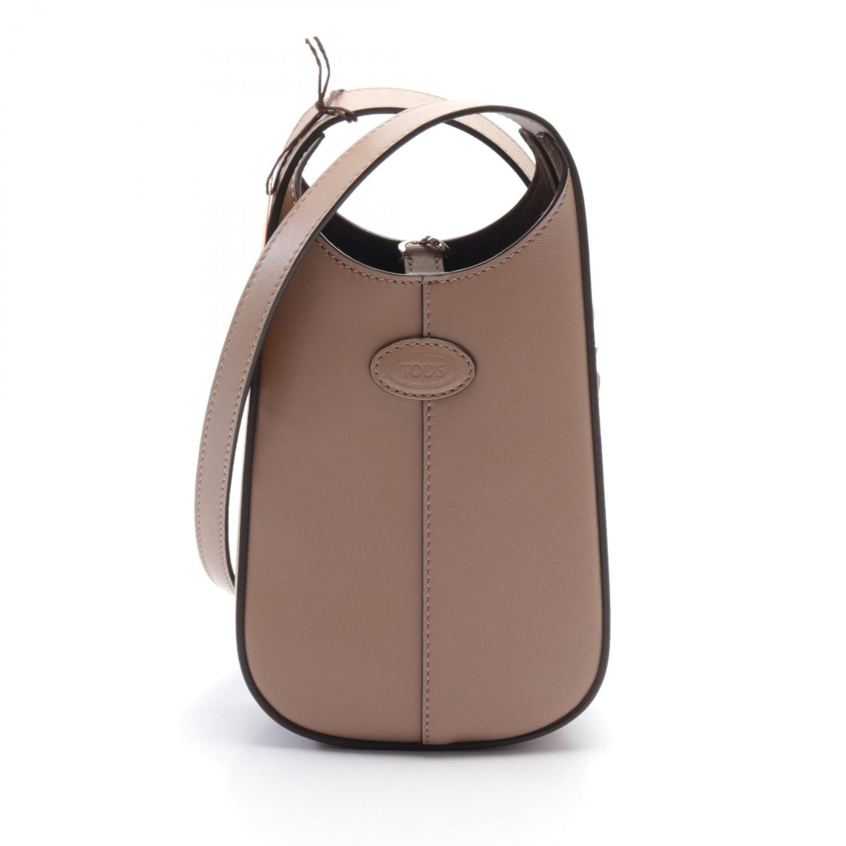 Tods Tod's Tod's Di Hobo Micro Leather Shoulder Bag Leather Shoulder Bag Xawdbs30300Rorc413 in Brown, Women's