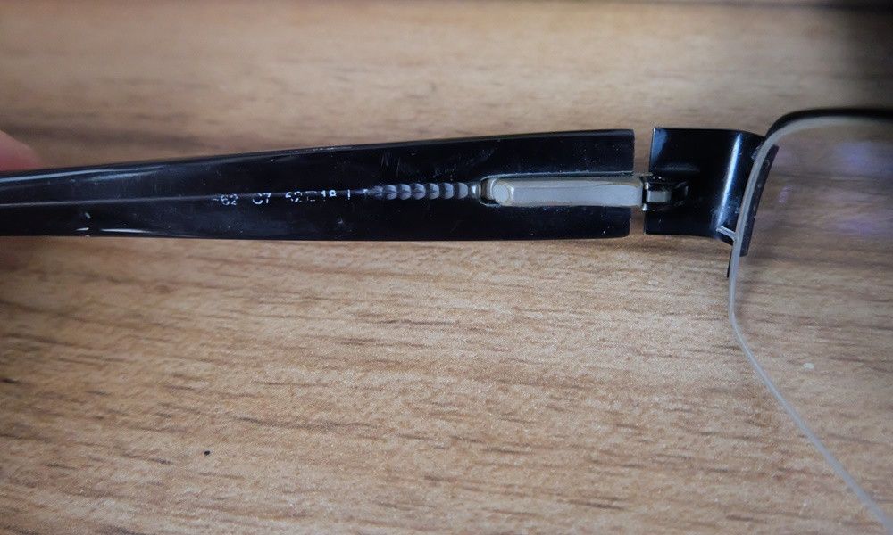 Other Crocodile Half Rim Glasses Size ONE SIZE - 5 Thumbnail