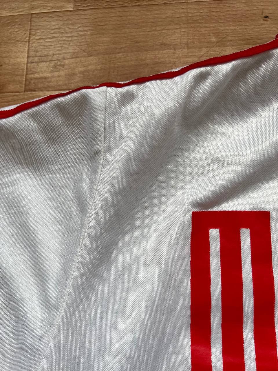 Vintage ULTRA RARE! 1975 SWITZERLAND #13 MATCH WORN ADIDAS JERSEY L Size US L / EU 52-54 / 3 - 20 Thumbnail