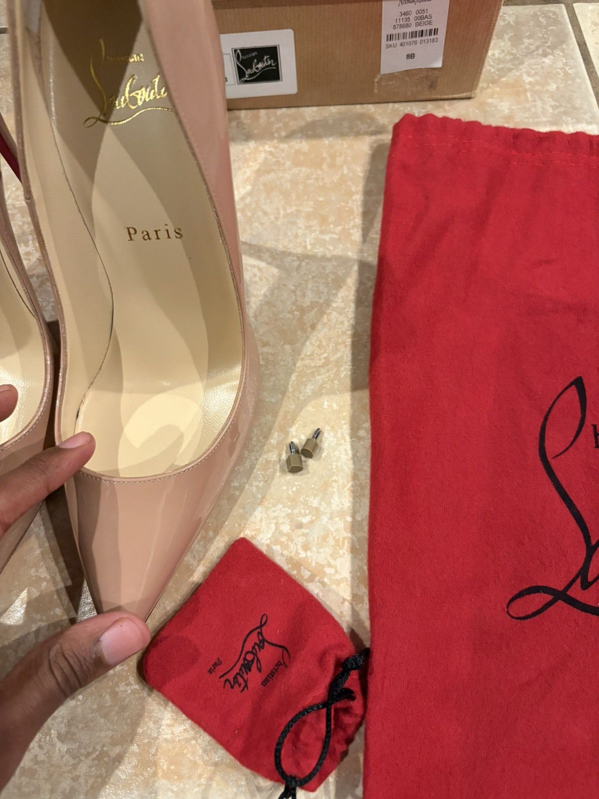Christian Louboutin Christian Louboutin heels Size US 7.5 / IT 37.5 - 5 Thumbnail