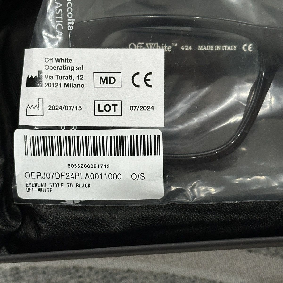 Off-White OFF-WHITE OPTICAL STYLE 7D Size ONE SIZE - 9 Thumbnail